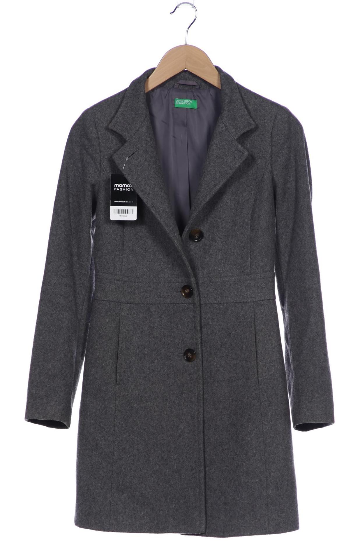 

United Colors OF Benetton Damen Mantel, grau, Gr. 32