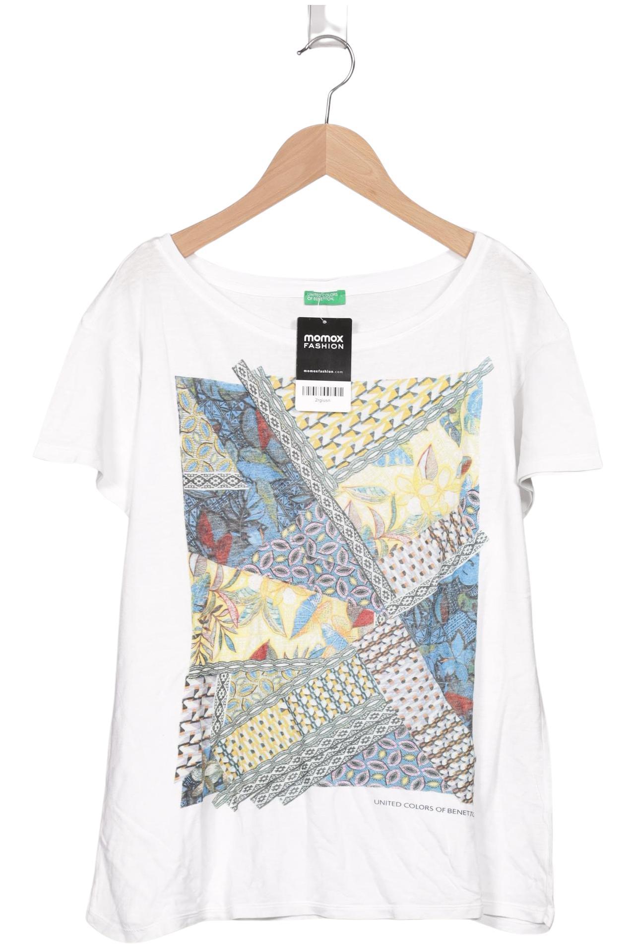 

United Colors OF Benetton Damen T-Shirt, weiß, Gr. 38