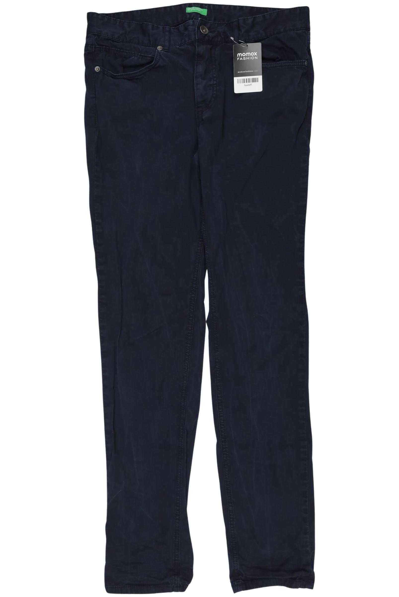 

United Colors OF Benetton Herren Stoffhose, marineblau, Gr. 44