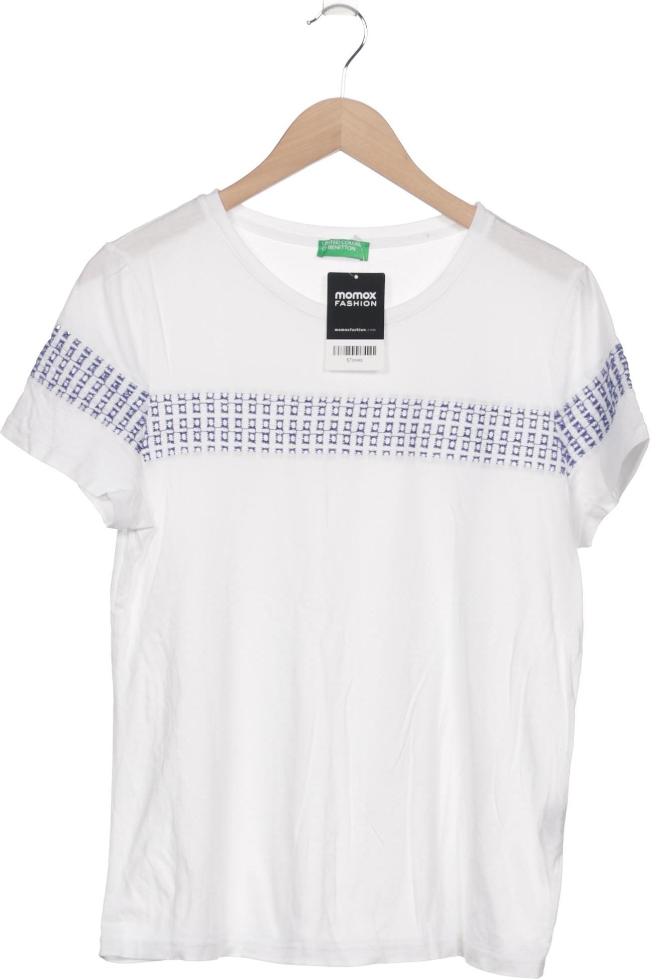 

United Colors OF Benetton Damen T-Shirt, weiß, Gr. 42