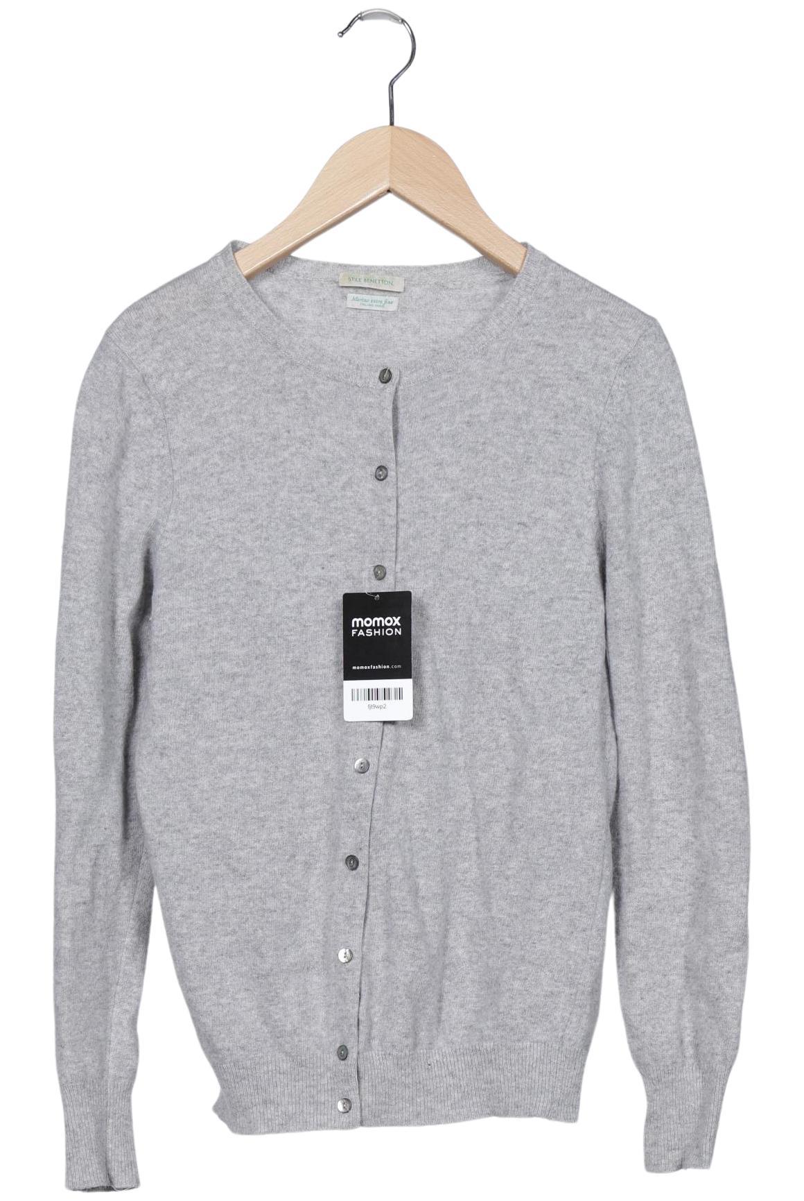 

United Colors OF Benetton Damen Strickjacke, grau, Gr. 36