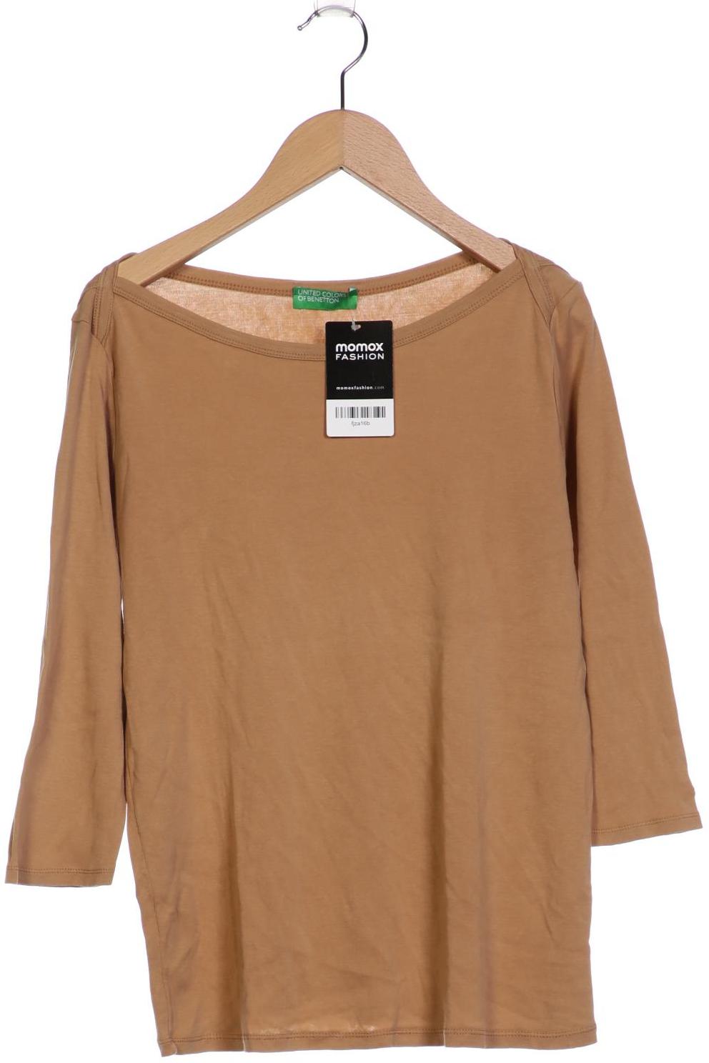 

United Colors OF Benetton Damen Langarmshirt, braun, Gr. 42