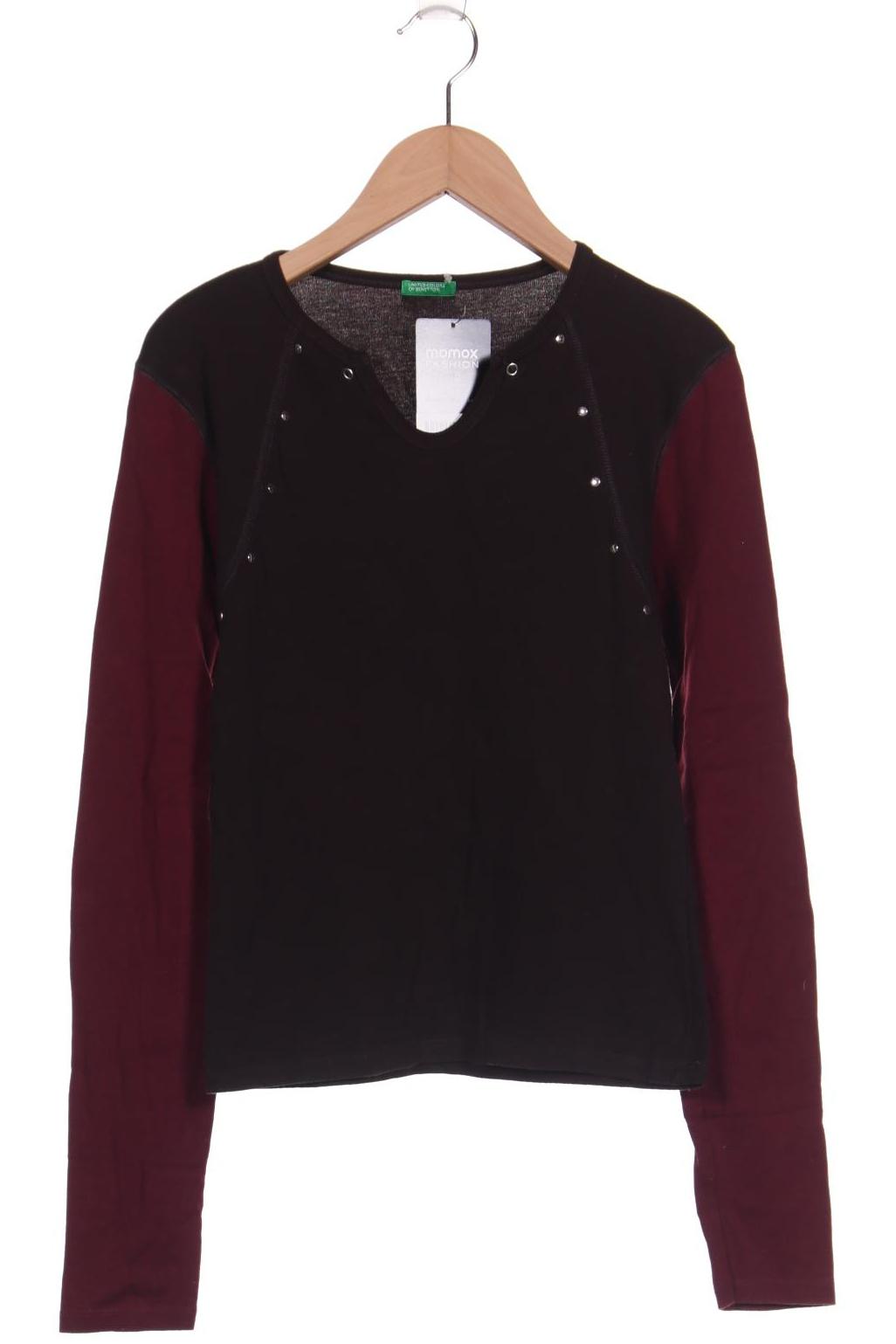 

United Colors OF Benetton Damen Langarmshirt, braun, Gr. 38