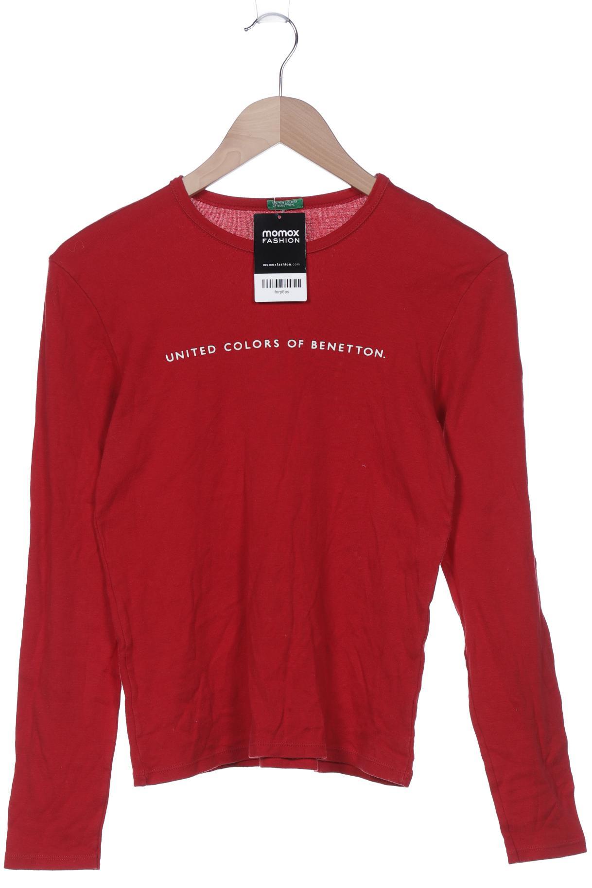 

United Colors OF Benetton Damen Langarmshirt, rot, Gr. 38