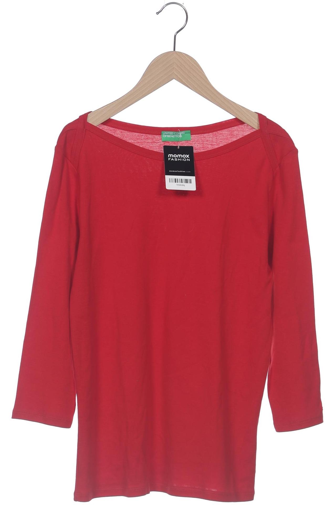 

United Colors OF Benetton Damen Langarmshirt, rot, Gr. 42