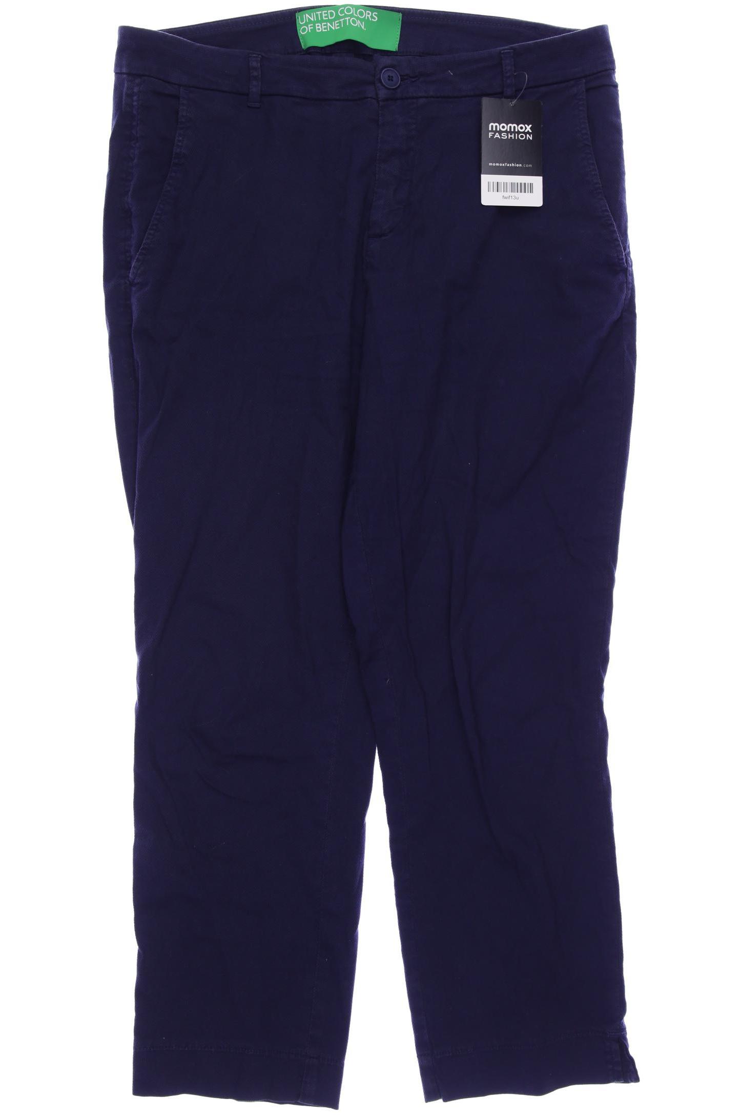 

UNITED COLORS OF BENETTON Damen Stoffhose, marineblau