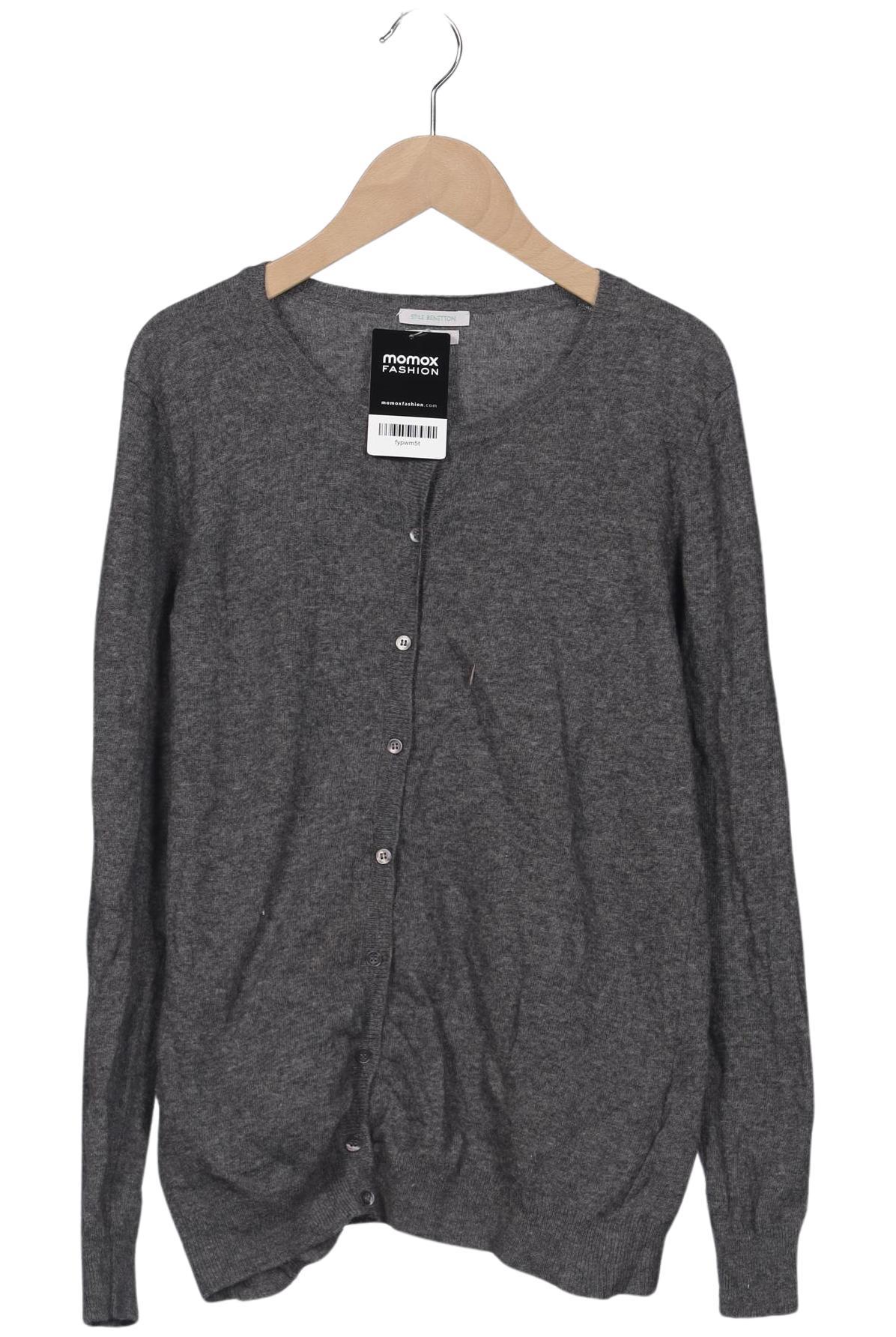 

United Colors OF Benetton Damen Strickjacke, grau, Gr. 38