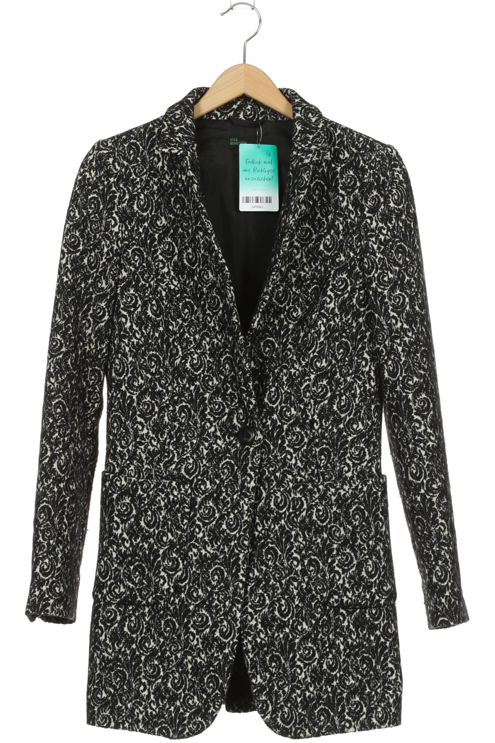 

UNITED COLORS OF BENETTON Damen Mantel, schwarz