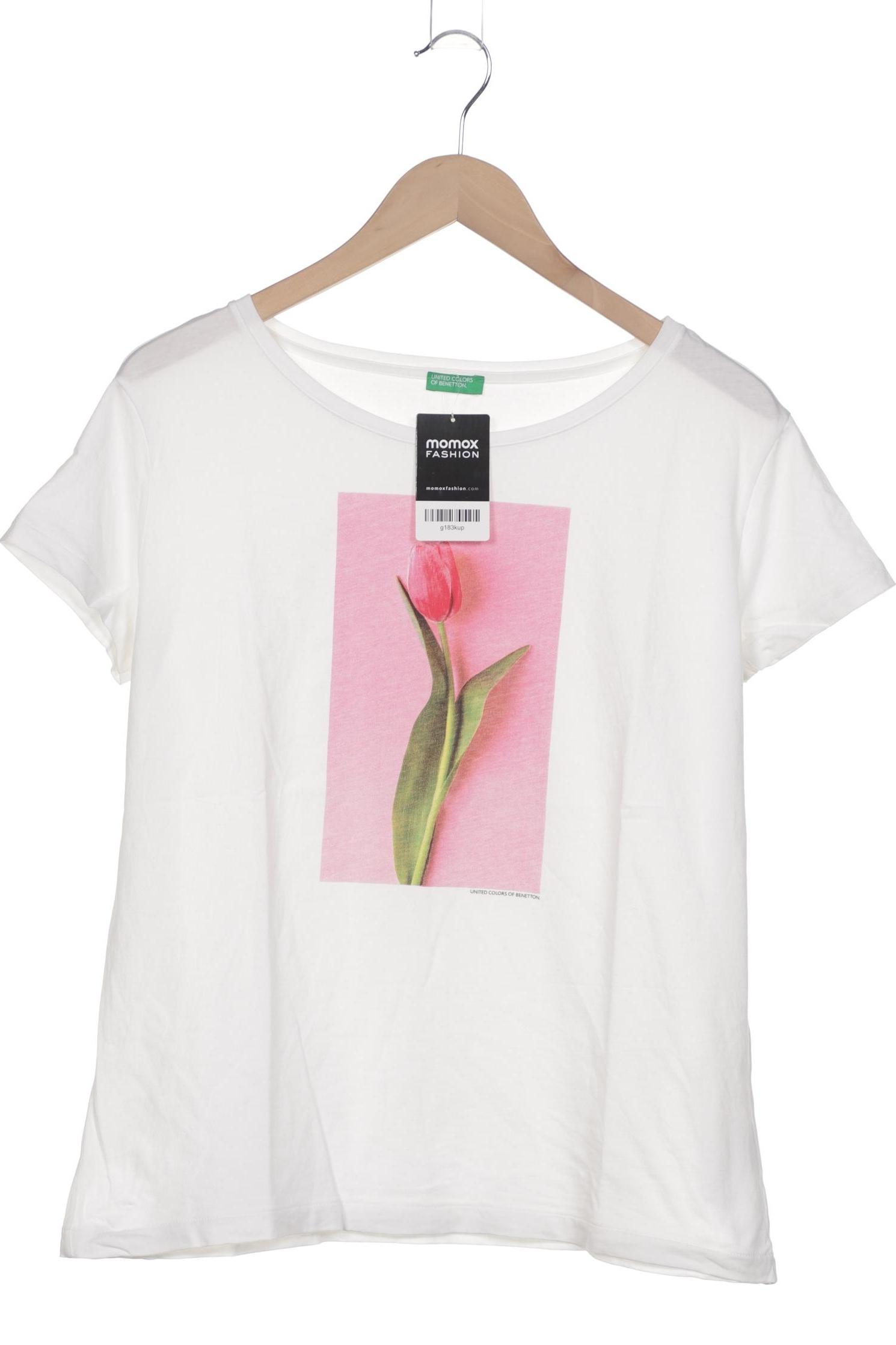 

United Colors OF Benetton Damen T-Shirt, weiß, Gr. 36
