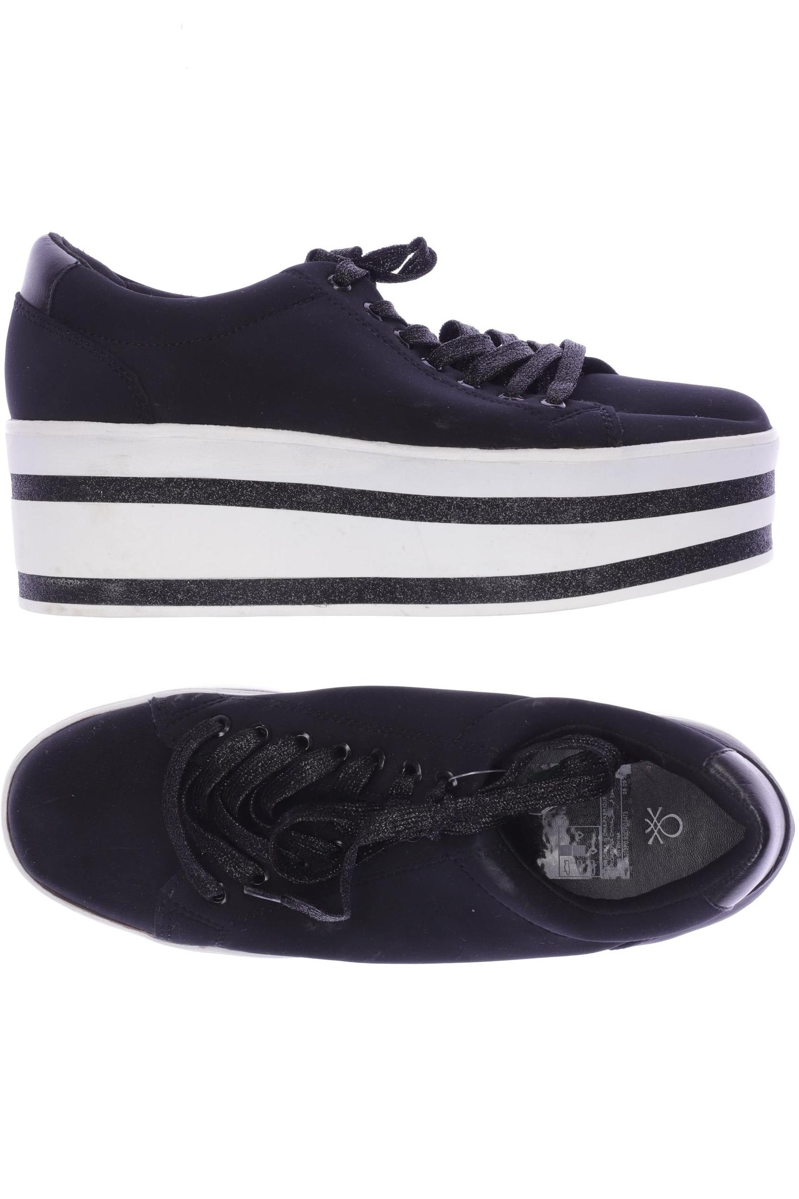 

United Colors OF Benetton Damen Sneakers, schwarz, Gr. 39