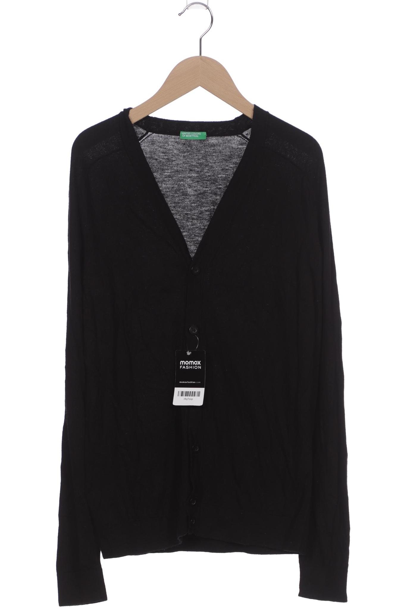 

United Colors OF Benetton Herren Strickjacke, schwarz, Gr. 46