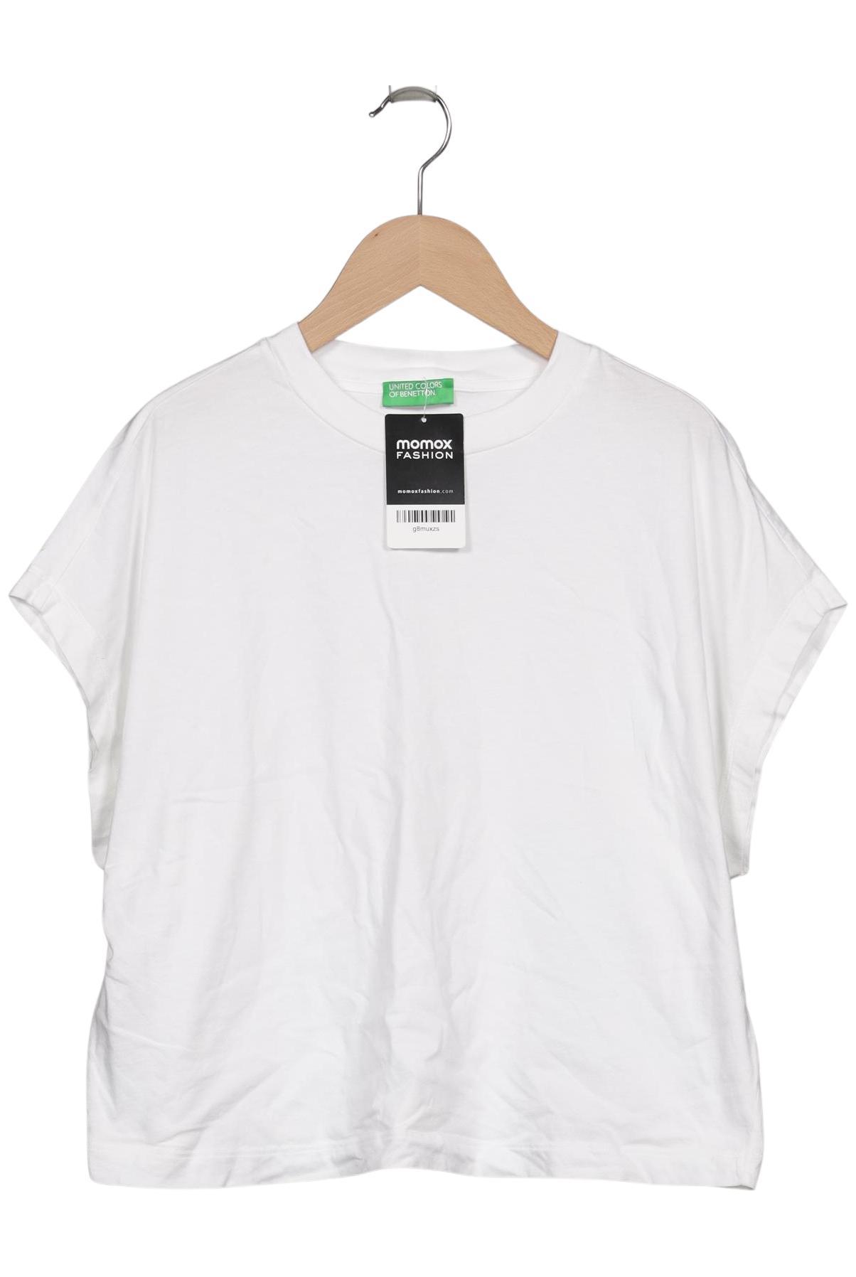 

United Colors OF Benetton Damen T-Shirt, weiß, Gr. 34