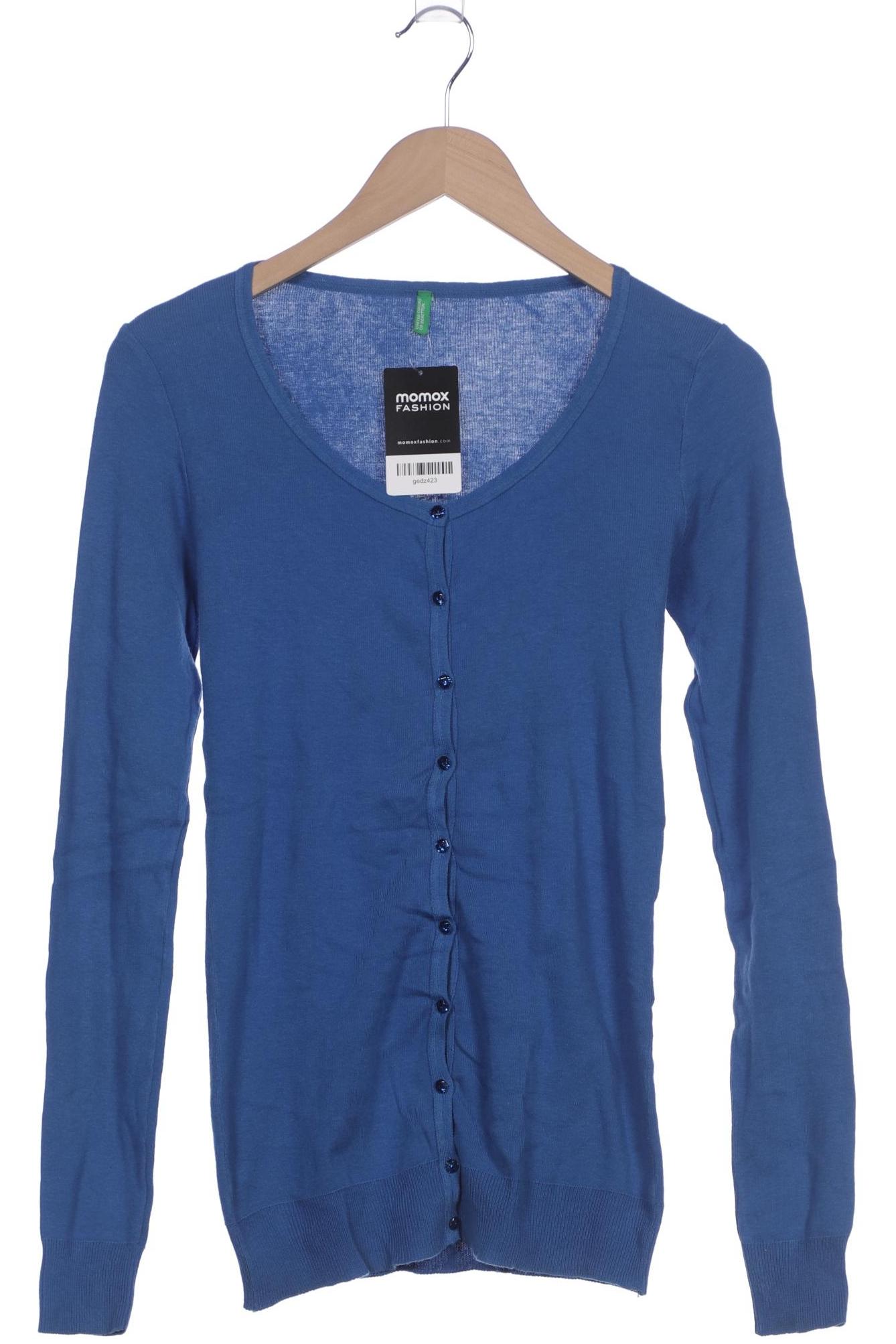 

United Colors OF Benetton Damen Strickjacke, blau, Gr. 38