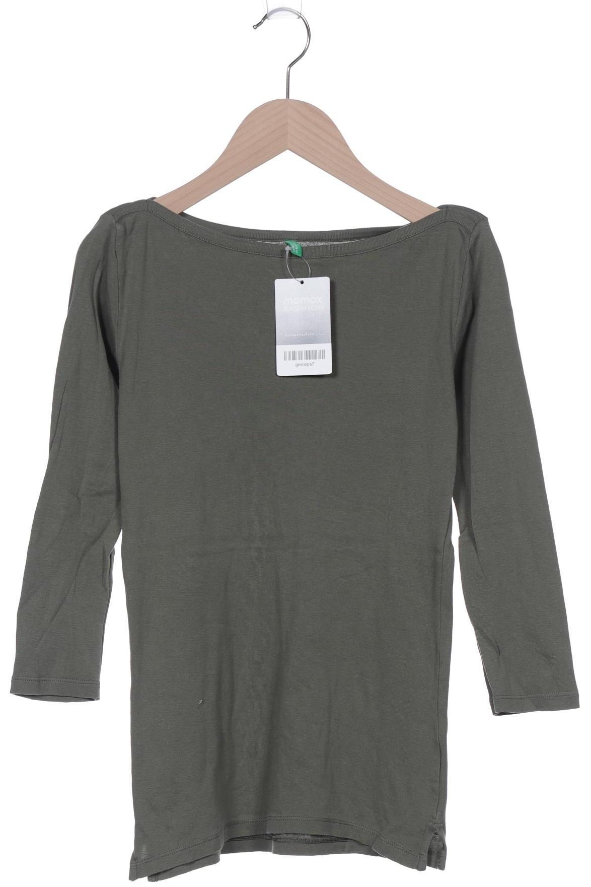 

United Colors OF Benetton Damen Langarmshirt, grün, Gr. 32