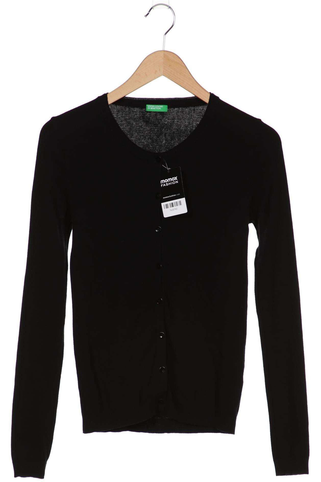 

United Colors OF Benetton Damen Strickjacke, schwarz, Gr. 36