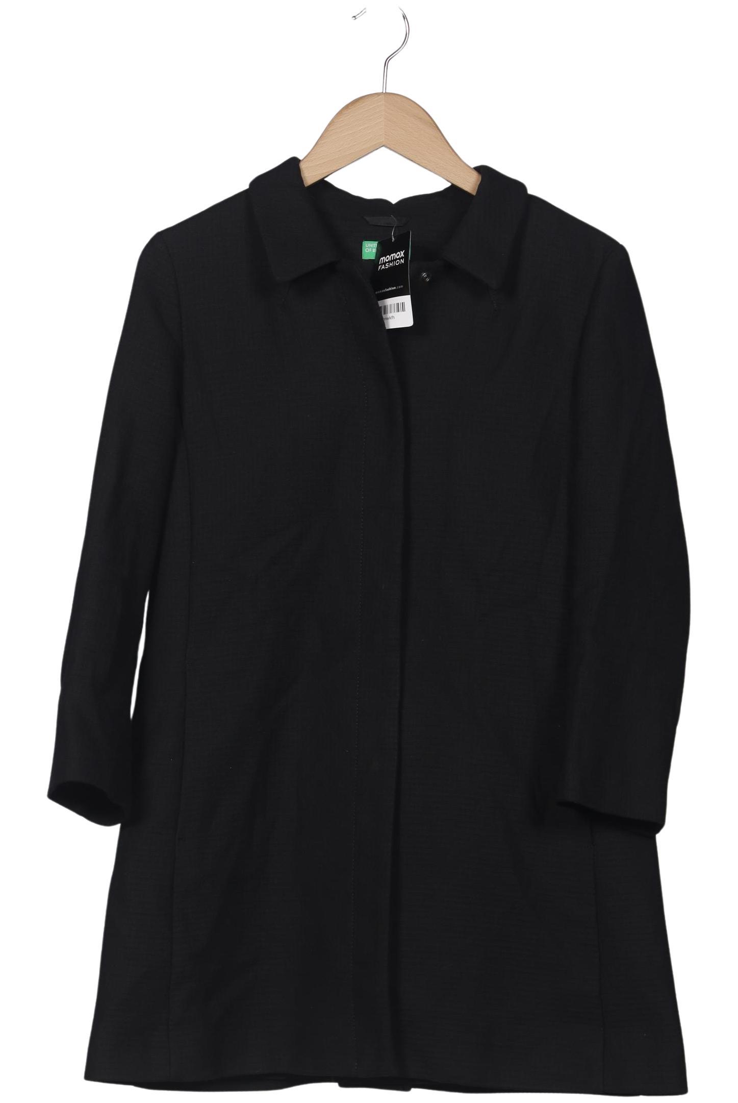 

United Colors OF Benetton Damen Mantel, schwarz, Gr. 42