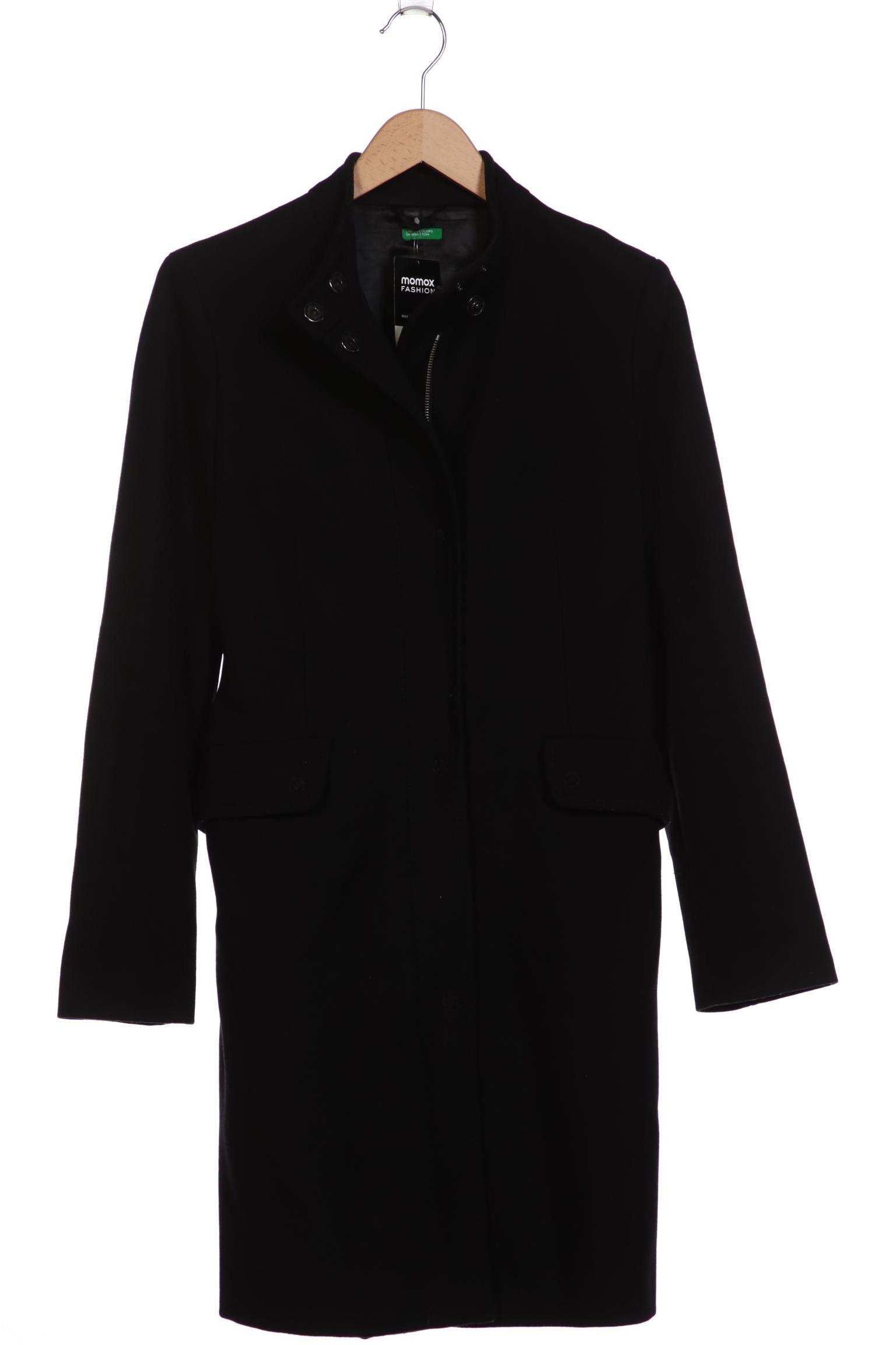 

United Colors OF Benetton Damen Mantel, schwarz, Gr. 42