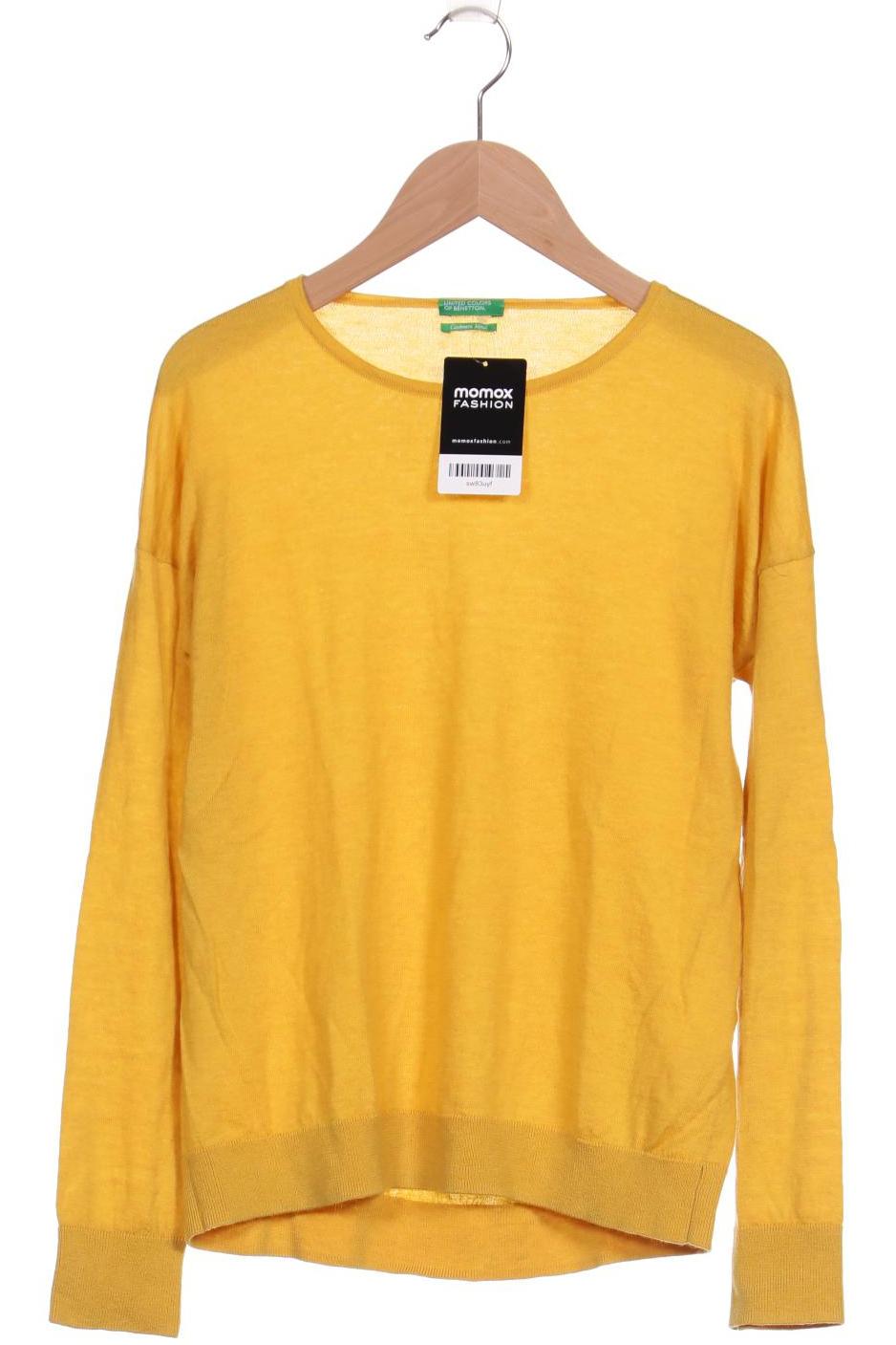 

UNITED COLORS OF BENETTON Damen Pullover, gelb