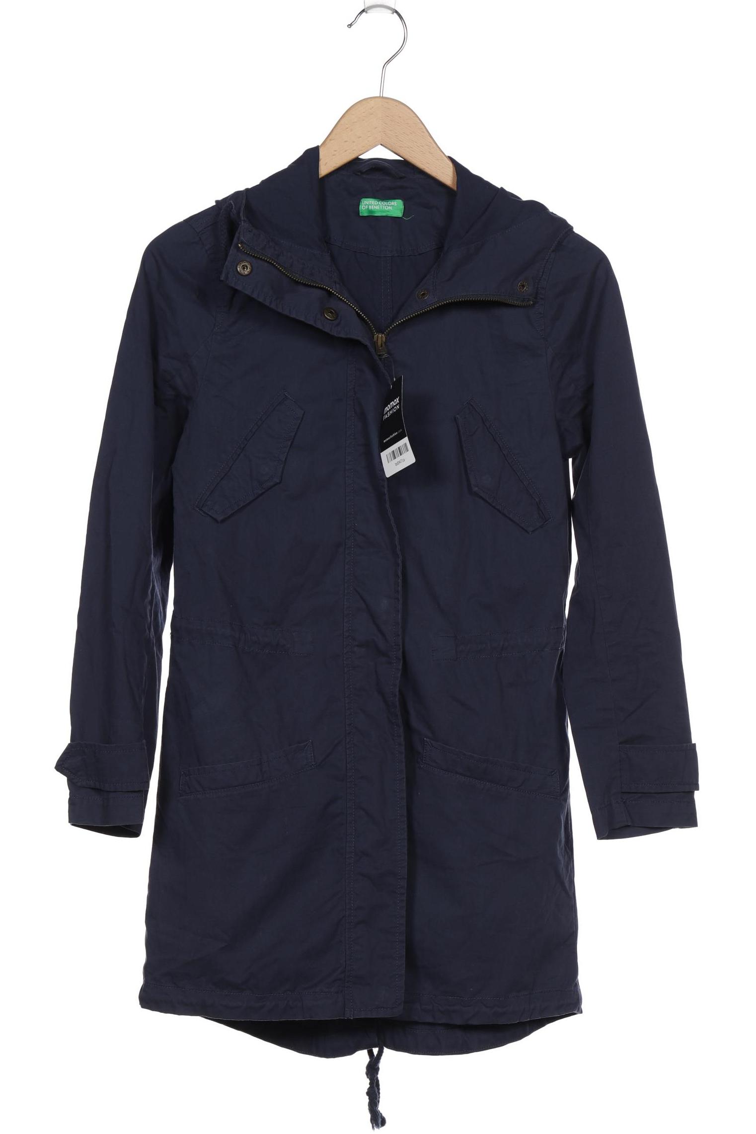 

United Colors OF Benetton Damen Mantel, marineblau, Gr. 36