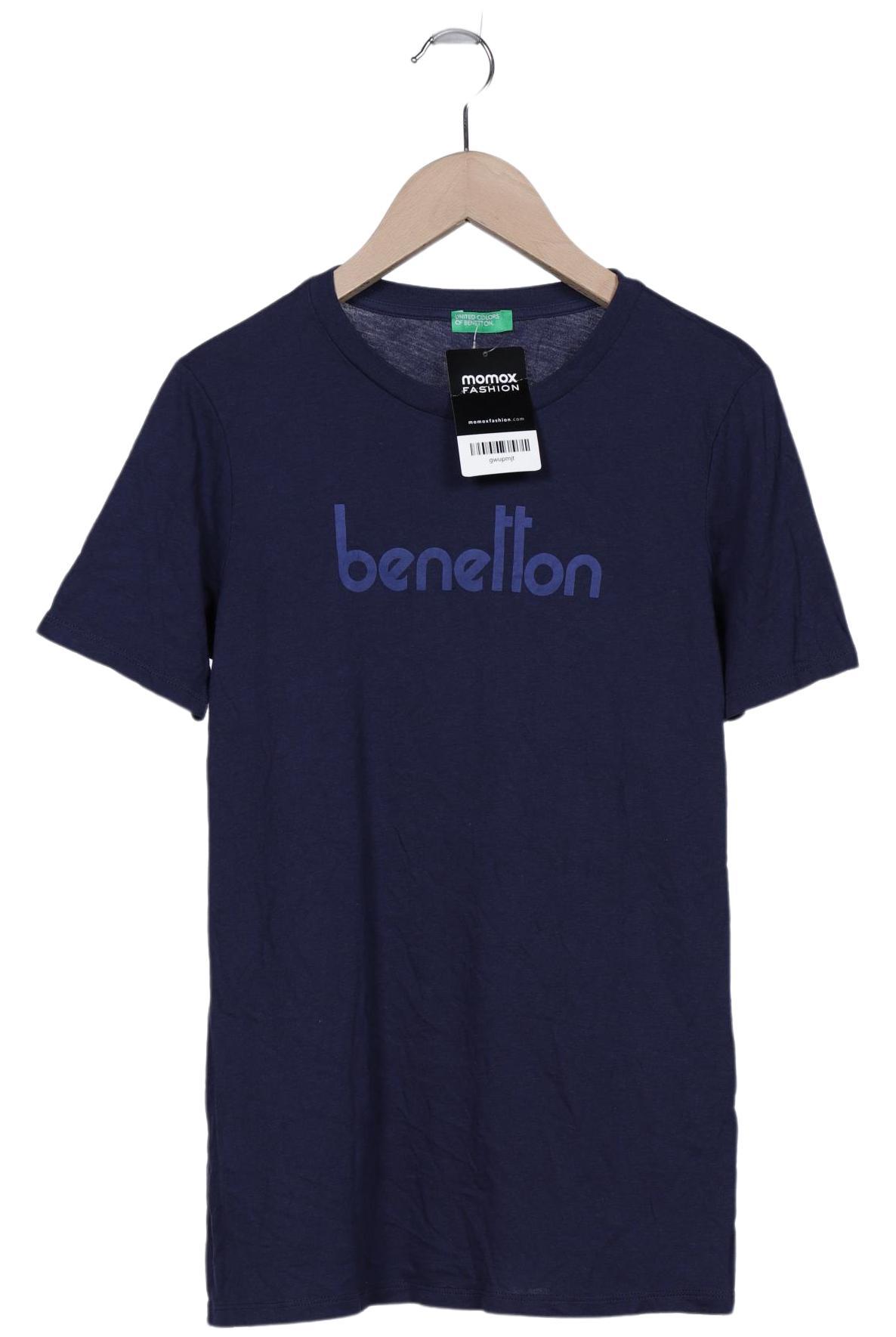 

United Colors OF Benetton Damen T-Shirt, marineblau, Gr. 34