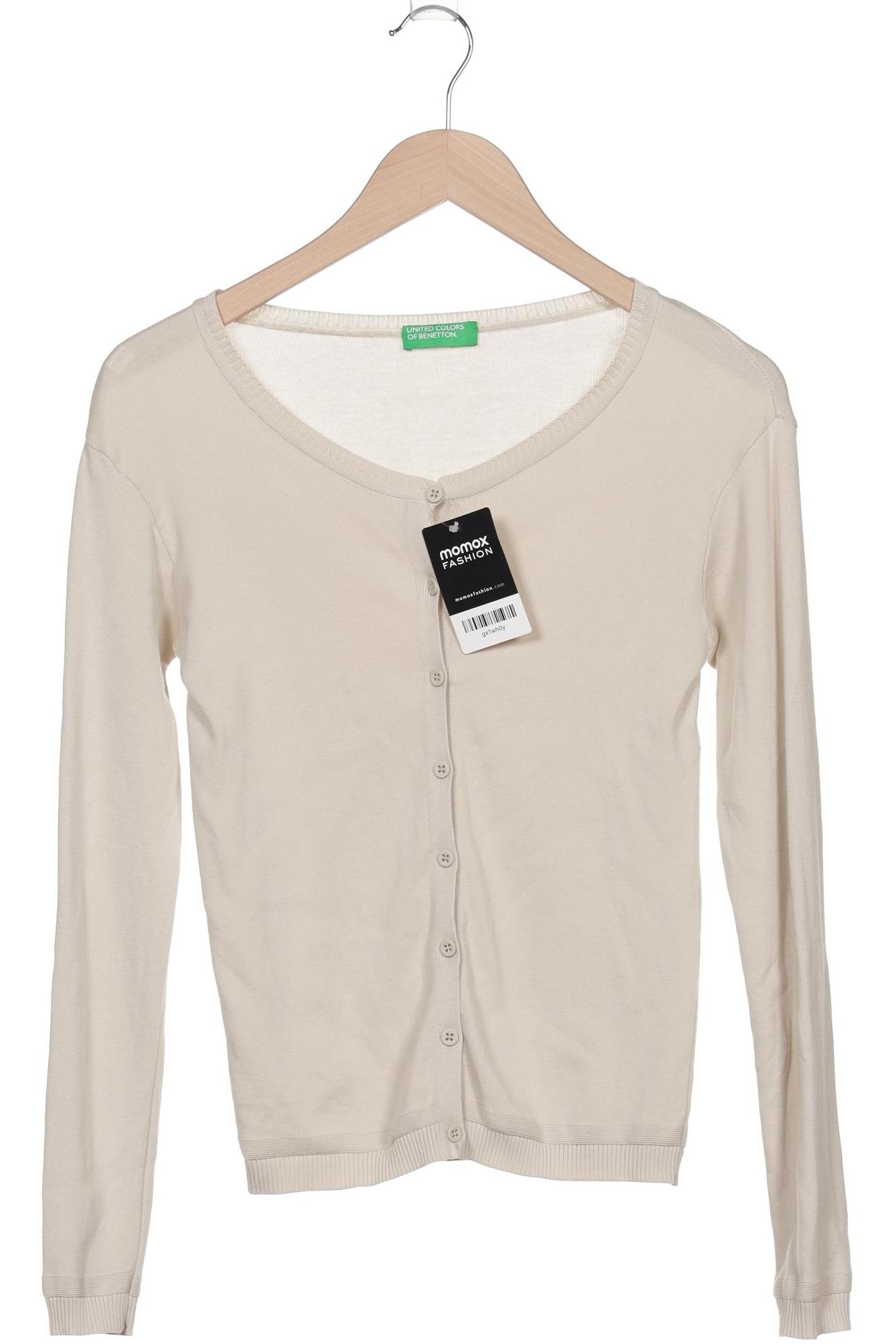 

United Colors OF Benetton Damen Strickjacke, cremeweiß, Gr. 34
