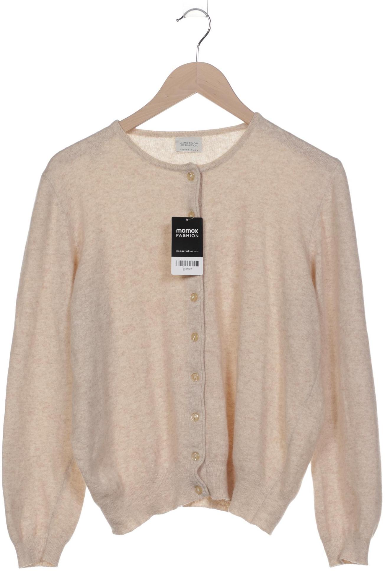 

United Colors OF Benetton Damen Strickjacke, beige, Gr. 48