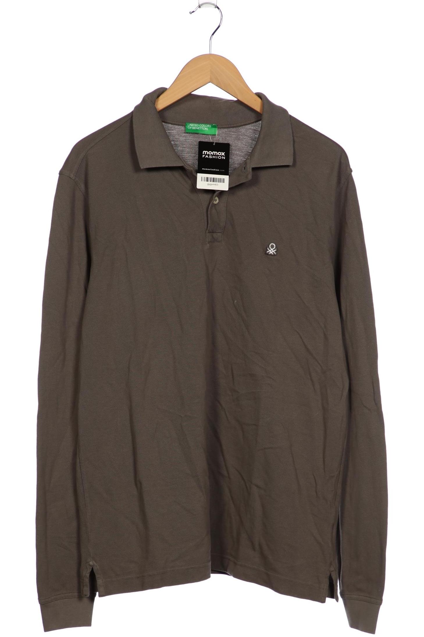 

United Colors OF Benetton Herren Poloshirt, grau, Gr. 52