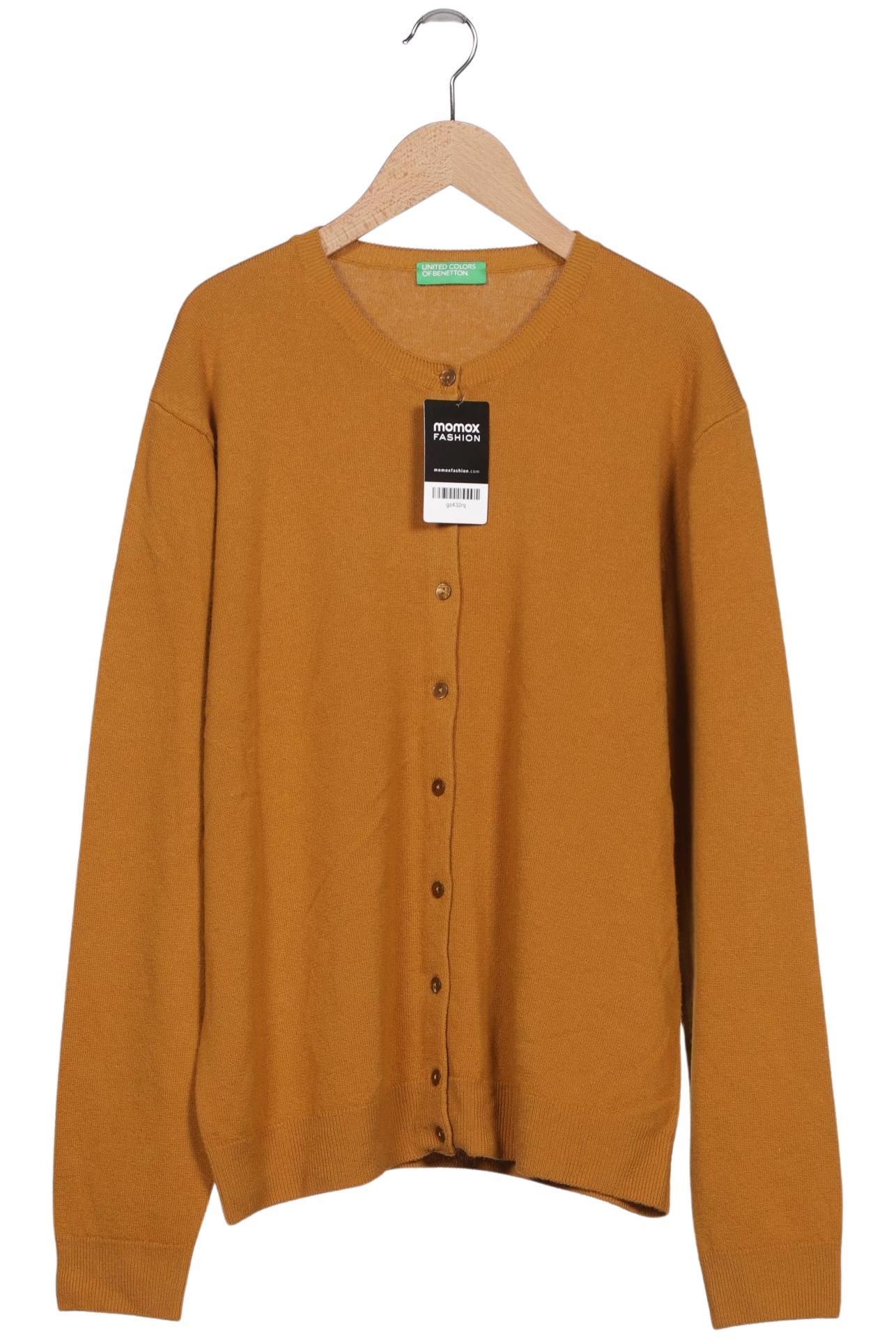 

United Colors OF Benetton Damen Strickjacke, orange, Gr. 44