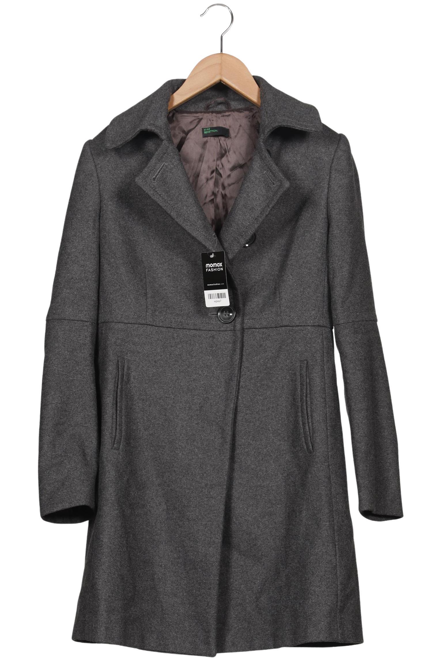 

United Colors OF Benetton Damen Mantel, grau, Gr. 38