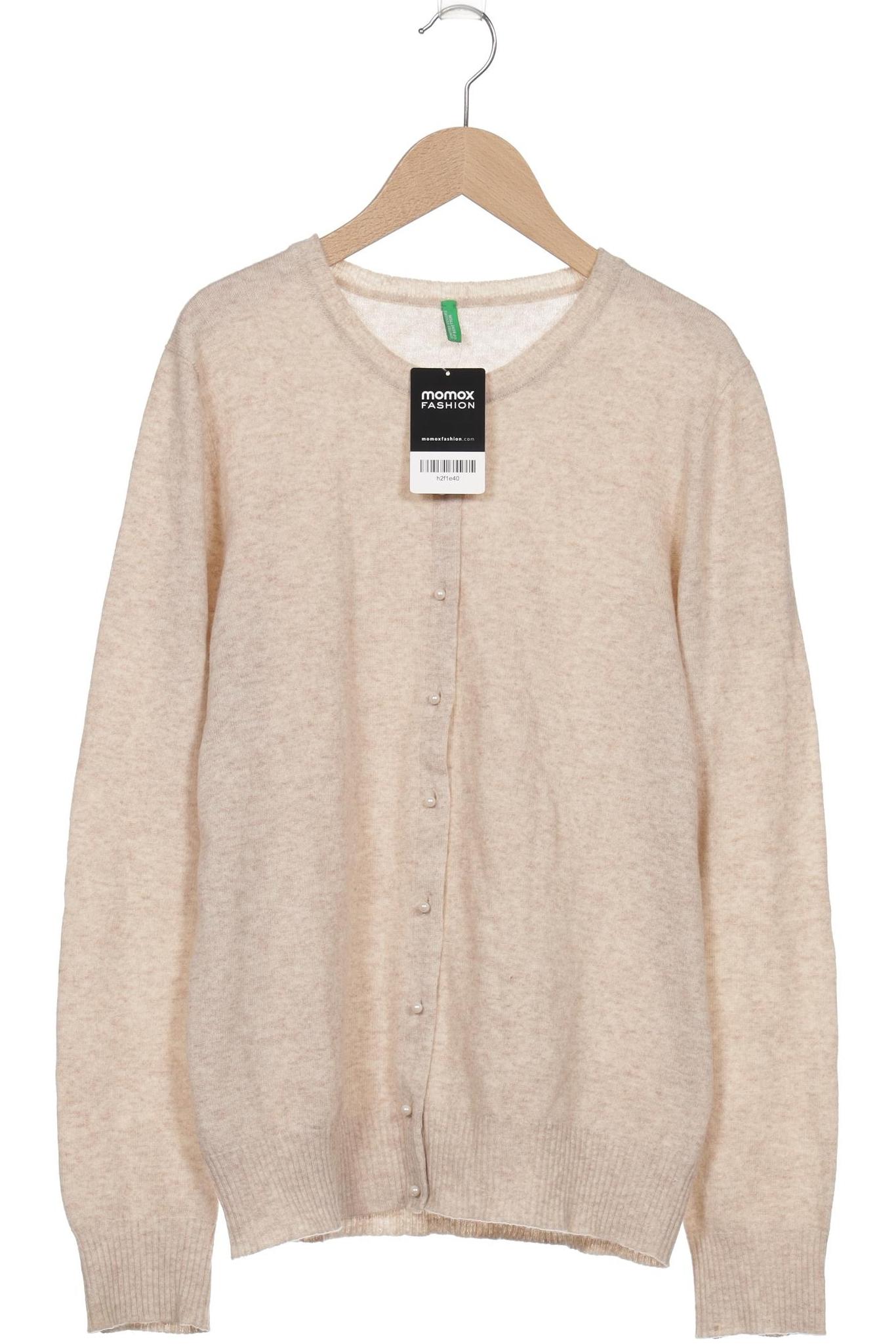 

United Colors OF Benetton Damen Strickjacke, beige, Gr. 42