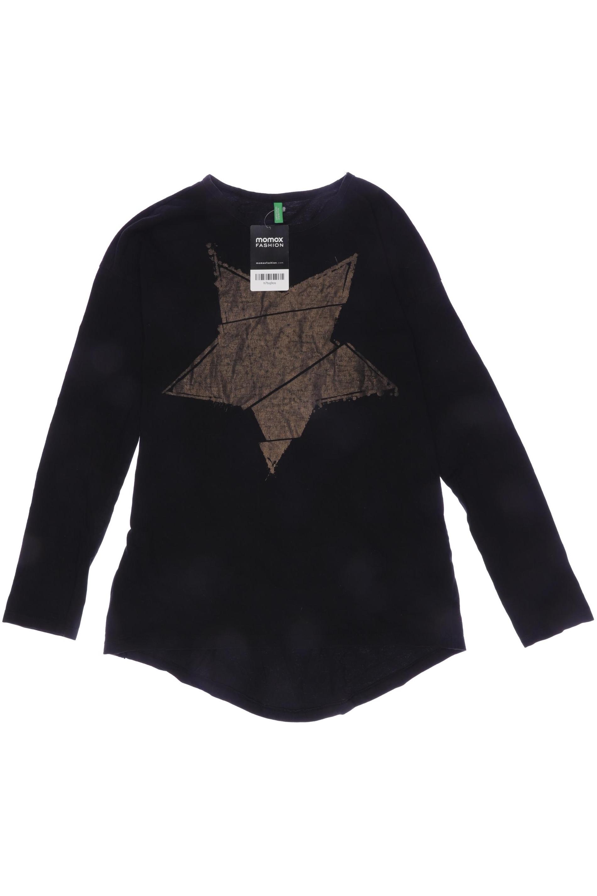 

United Colors OF Benetton Damen Langarmshirt, schwarz, Gr. 152