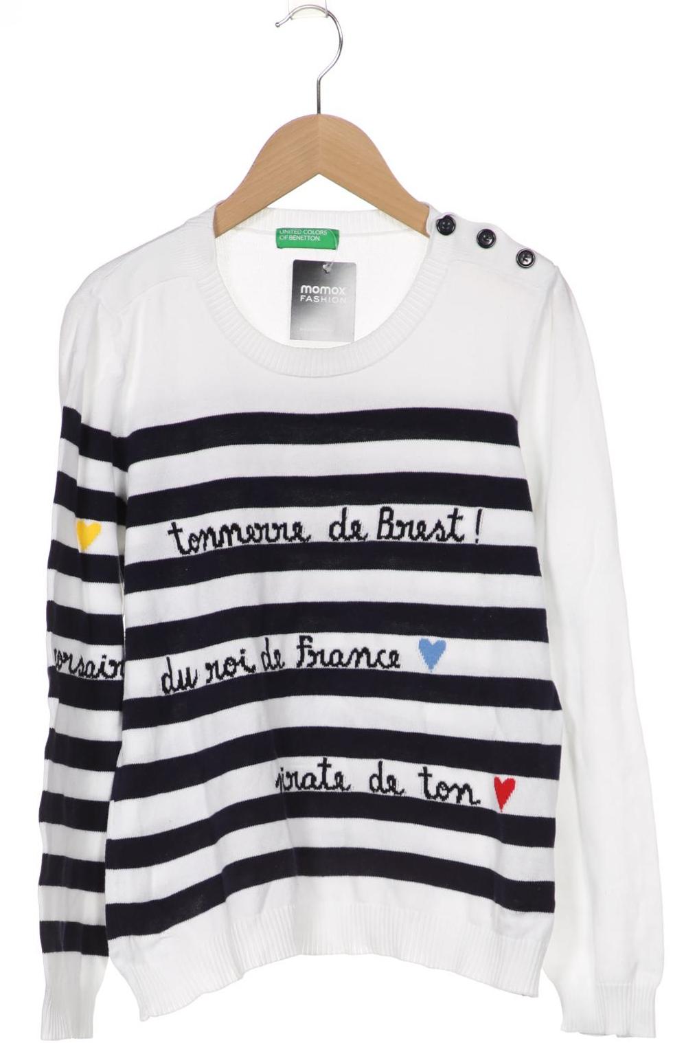 

UNITED COLORS OF BENETTON Damen Pullover, weiß