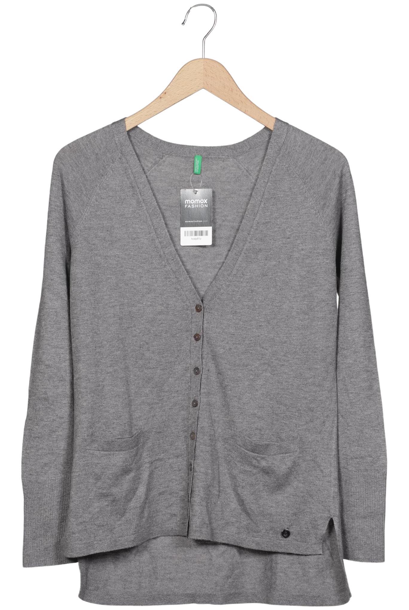 

United Colors OF Benetton Damen Strickjacke, grau, Gr. 38