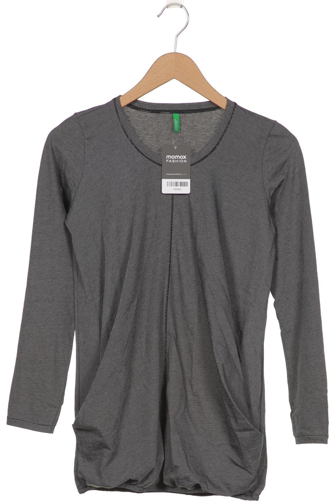 

United Colors OF Benetton Damen Langarmshirt, grau, Gr. 36