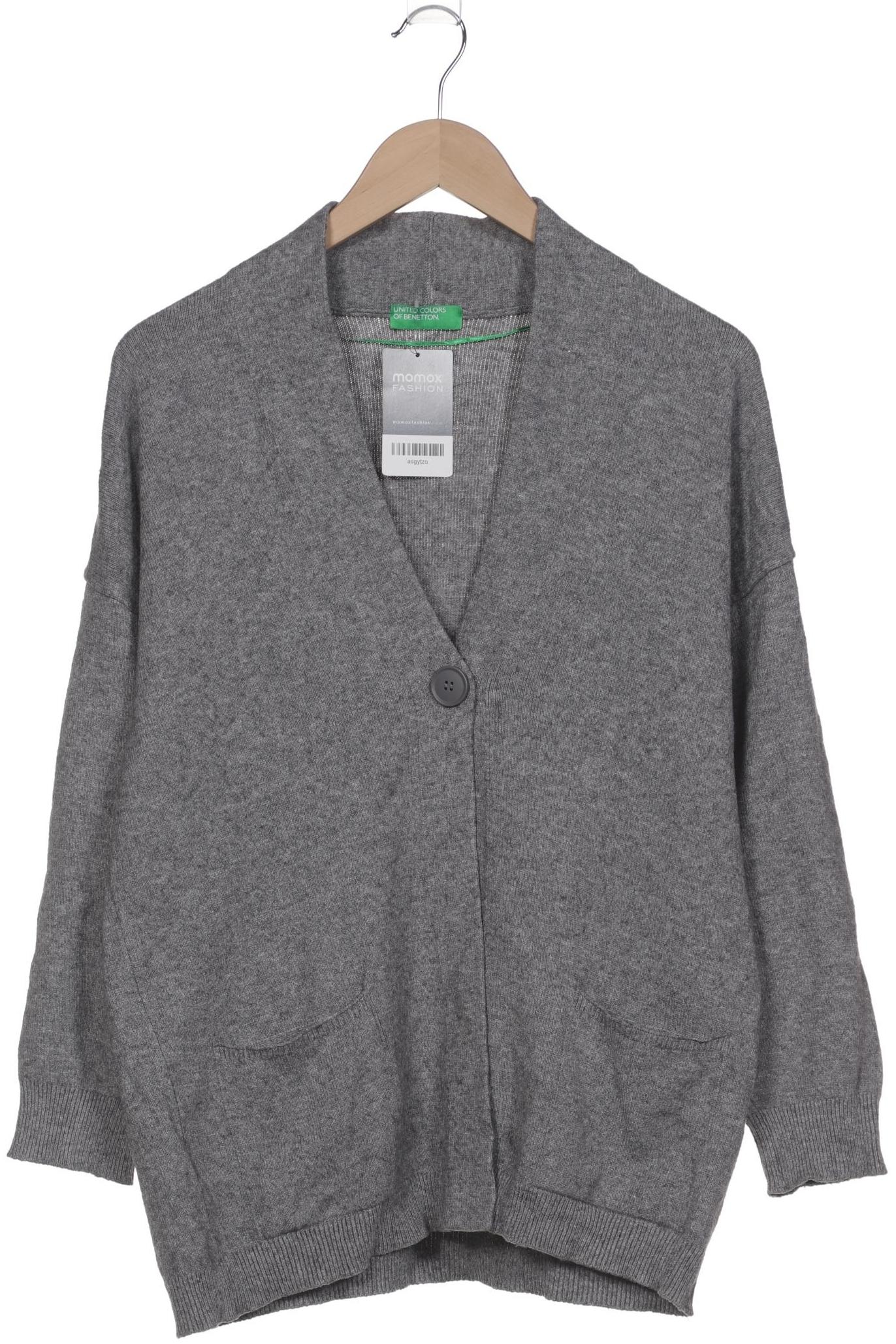 

United Colors OF Benetton Damen Strickjacke, grau, Gr. 38