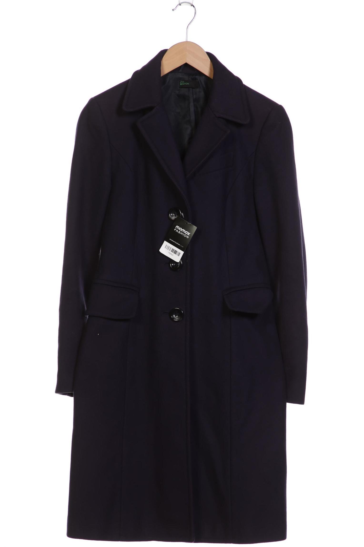 

United Colors OF Benetton Damen Mantel, marineblau, Gr. 44