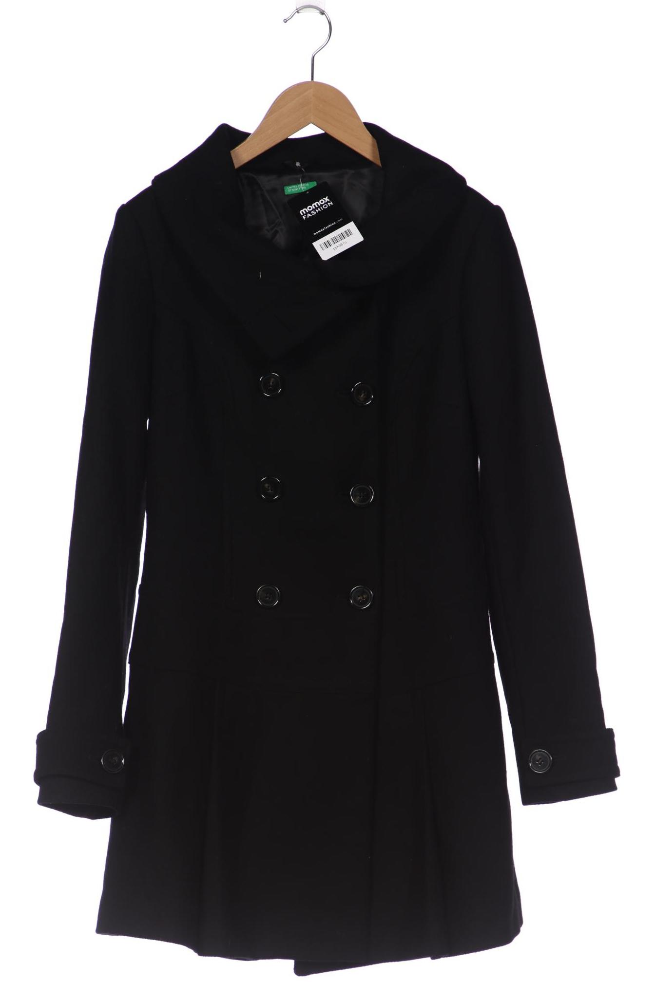 

UNITED COLORS OF BENETTON Damen Mantel, schwarz