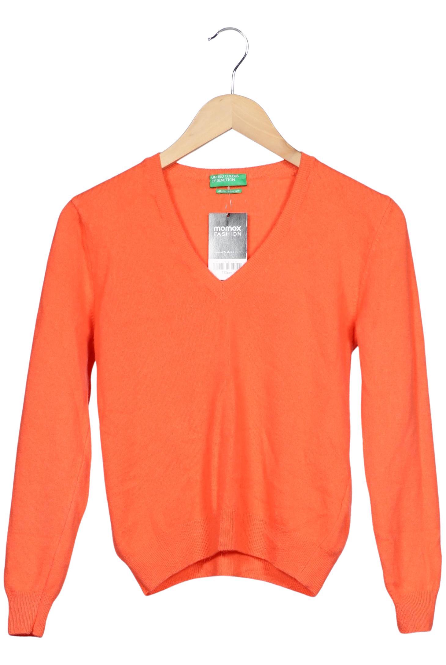 

United Colors OF Benetton Damen Pullover, orange, Gr. 38