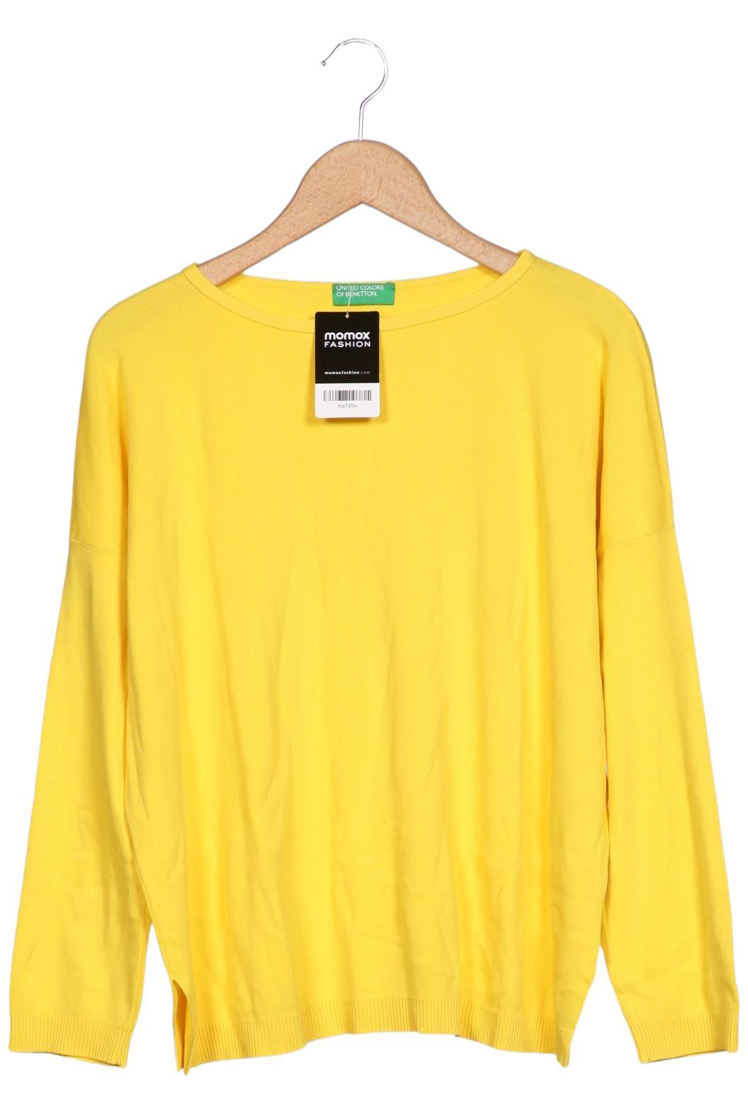 

United Colors OF Benetton Damen Pullover, gelb, Gr. 48