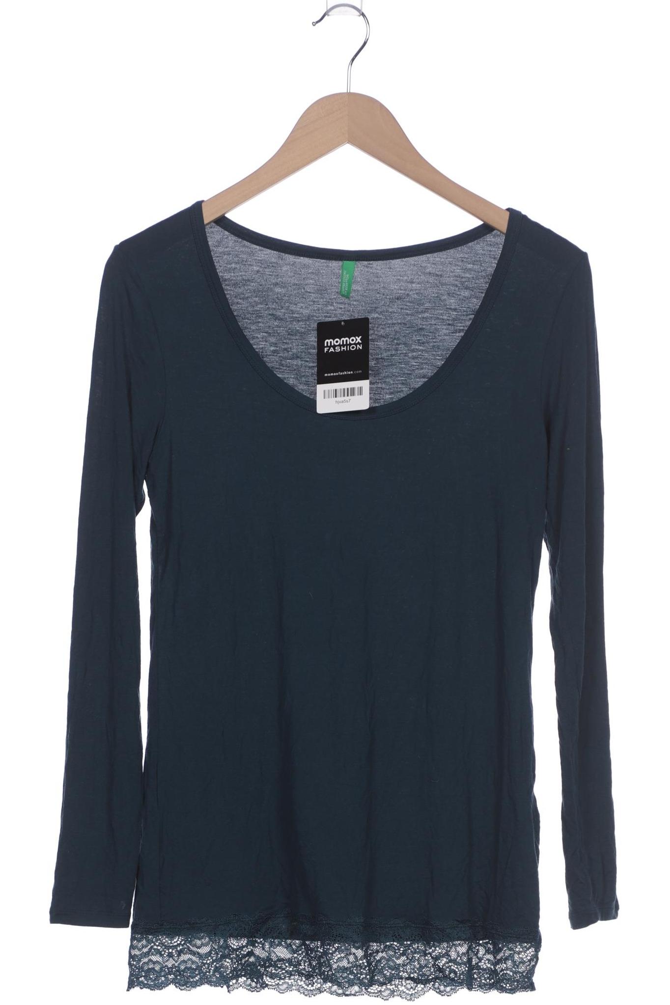 

United Colors OF Benetton Damen Langarmshirt, blau, Gr. 34