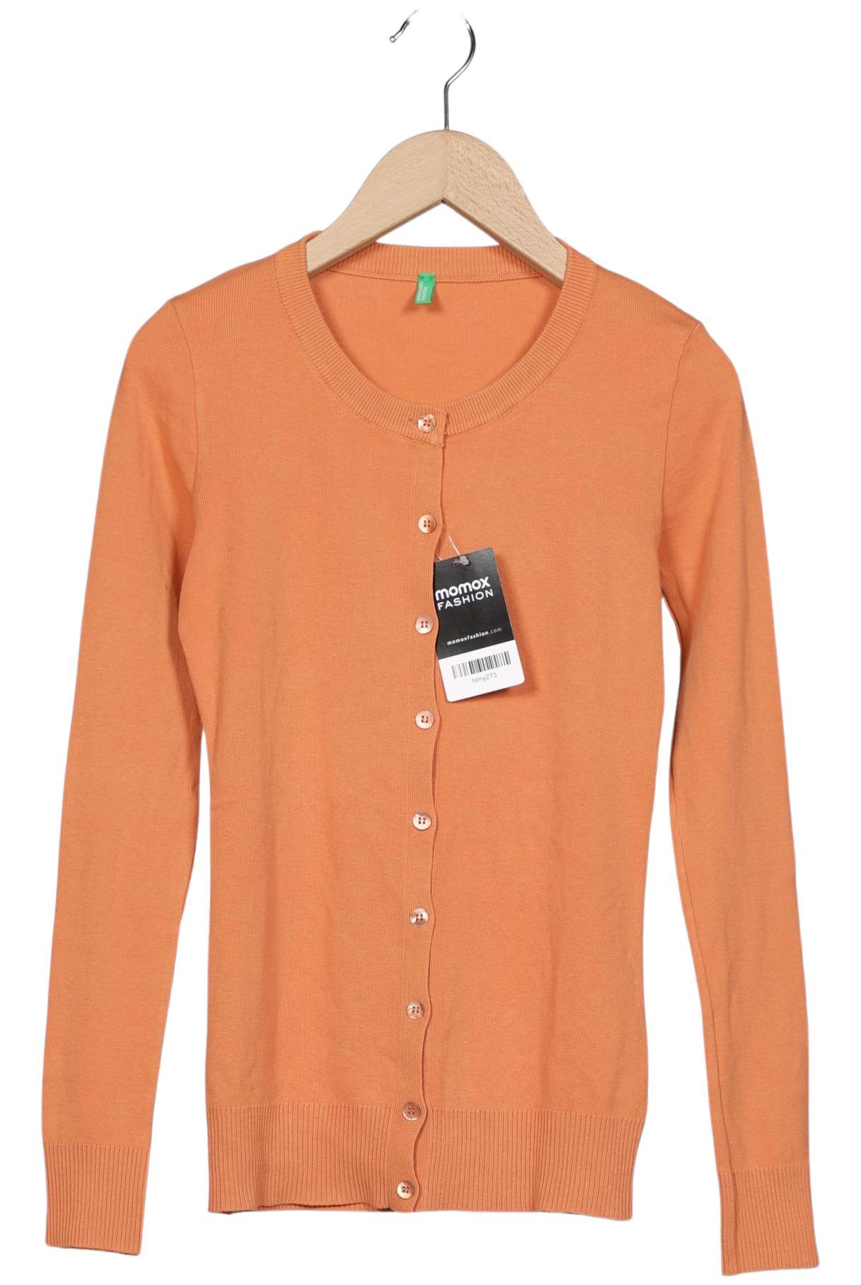

United Colors OF Benetton Damen Strickjacke, orange, Gr. 34