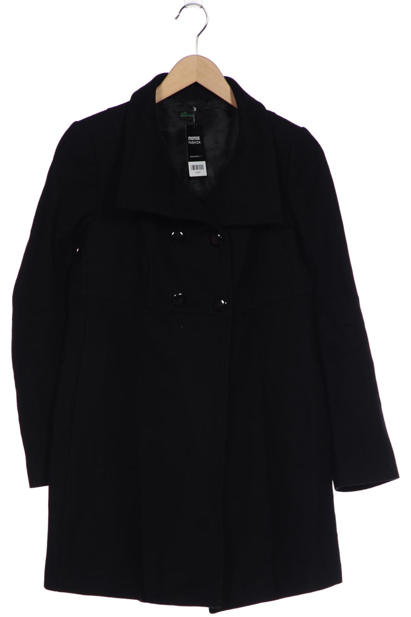 

United Colors OF Benetton Damen Mantel, schwarz, Gr. 42