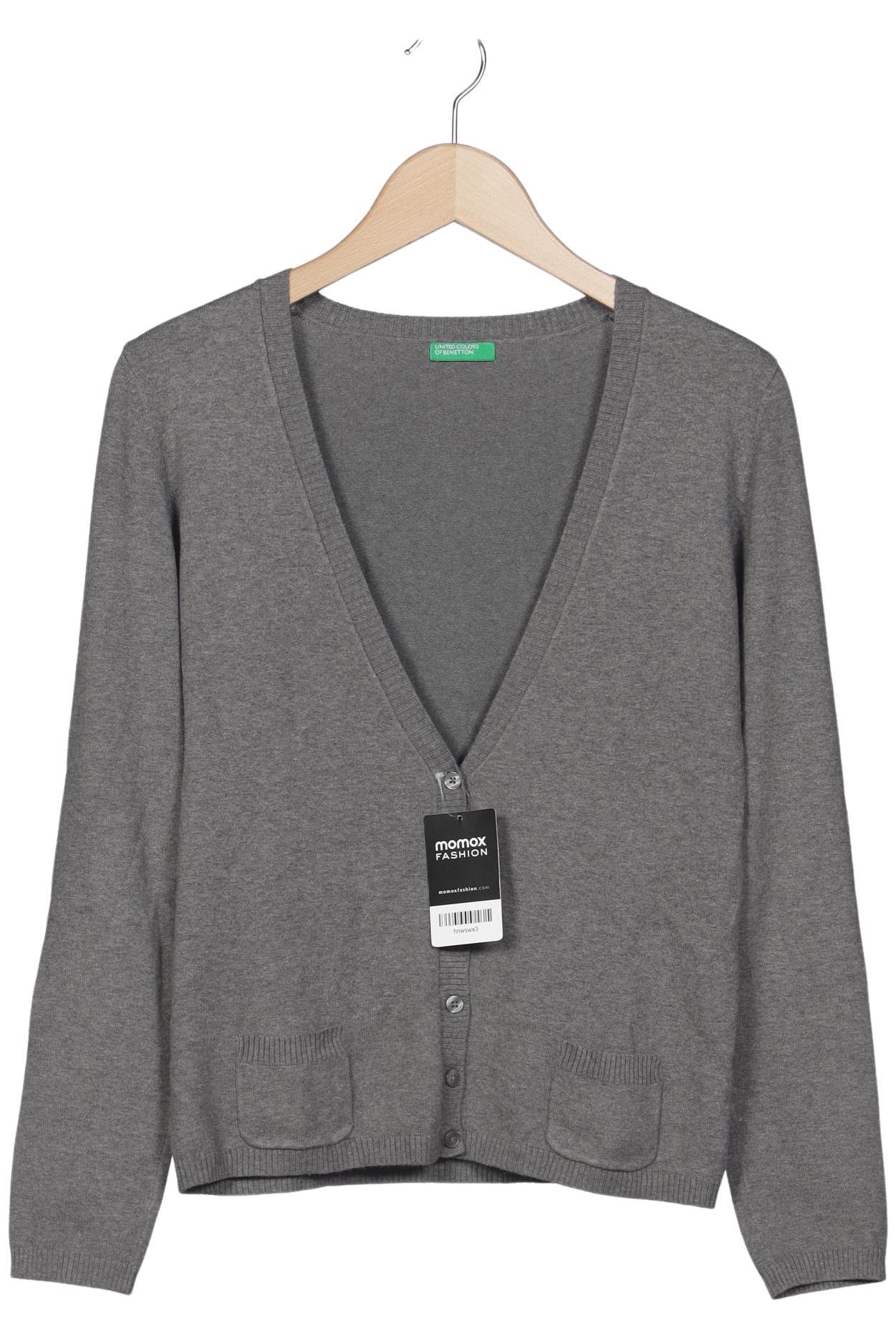 

United Colors OF Benetton Damen Strickjacke, grau, Gr. 38