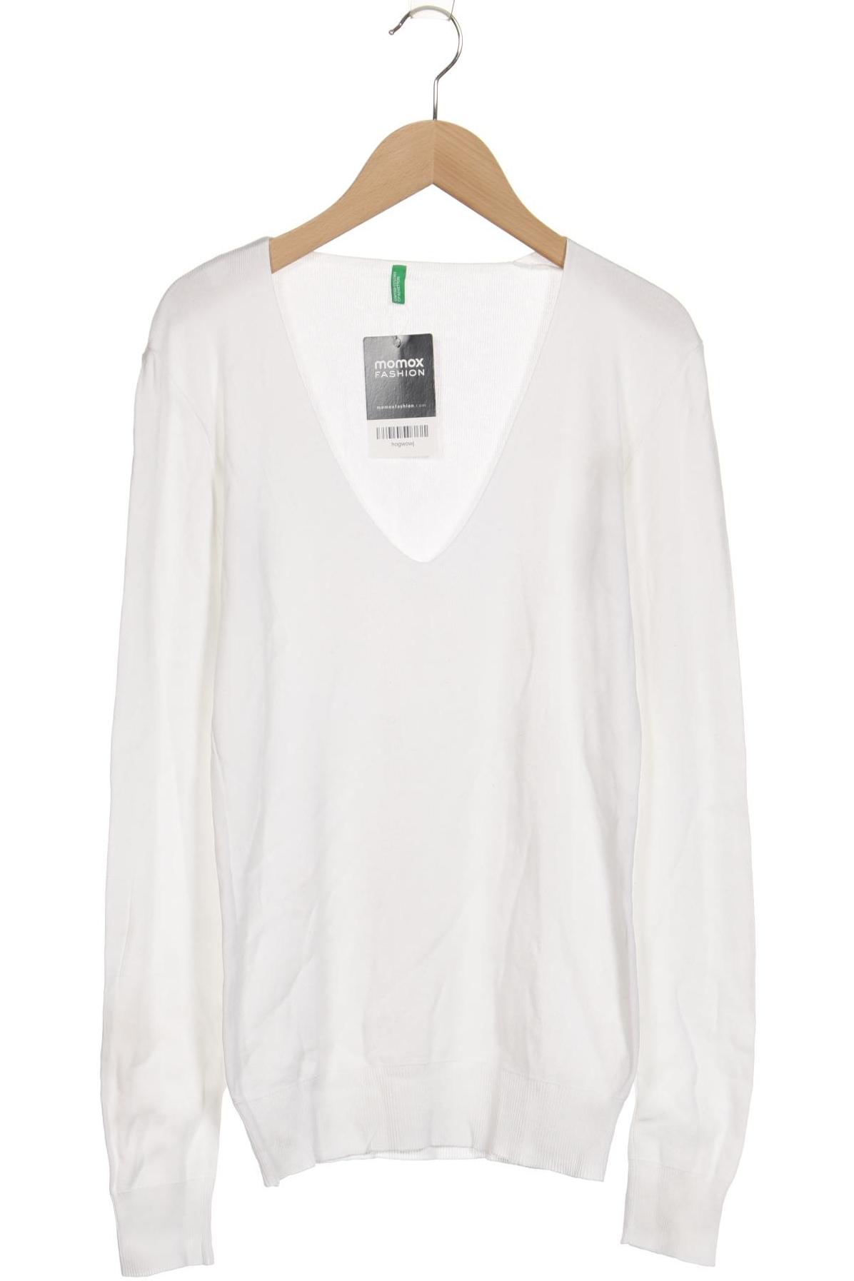

United Colors OF Benetton Damen Pullover, weiß, Gr. 36