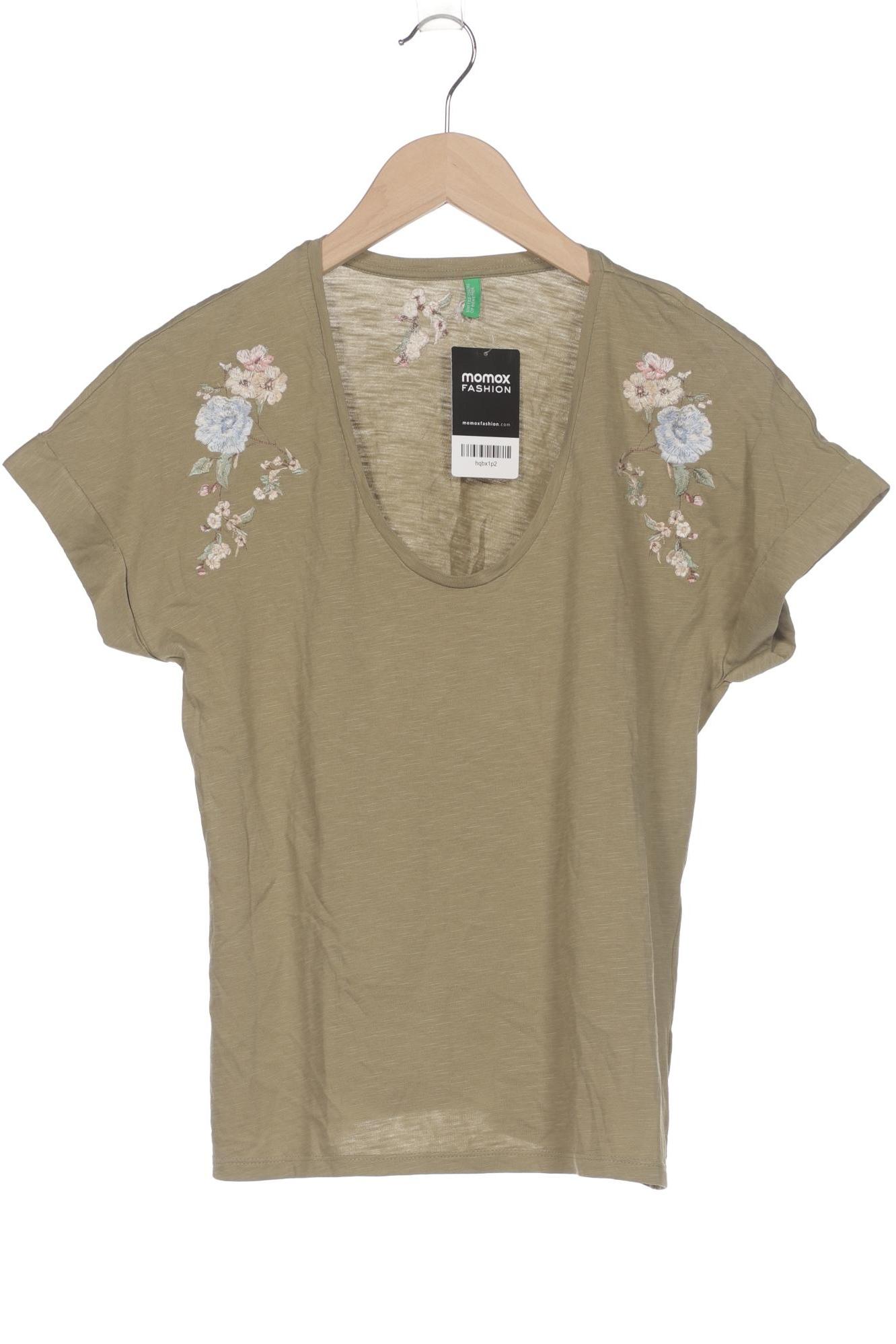 

United Colors OF Benetton Damen T-Shirt, grün, Gr. 38