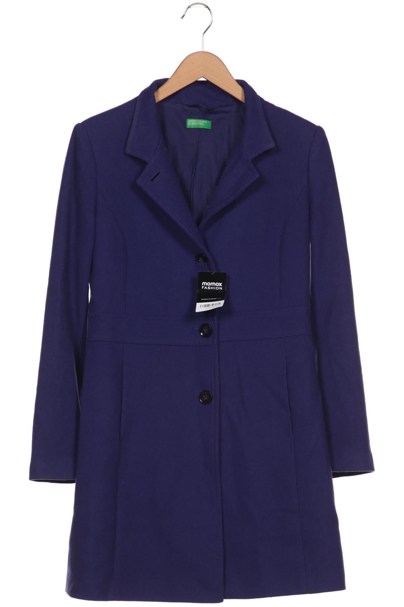 

United Colors OF Benetton Damen Mantel, blau, Gr. 38