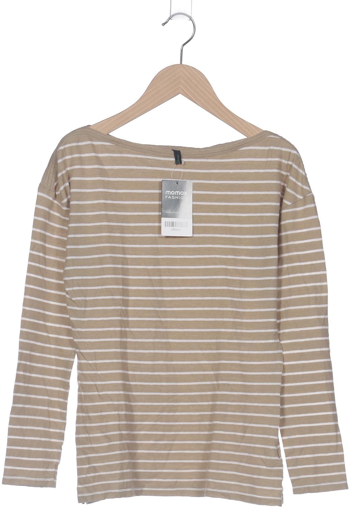 

United Colors OF Benetton Damen Langarmshirt, beige, Gr. 36