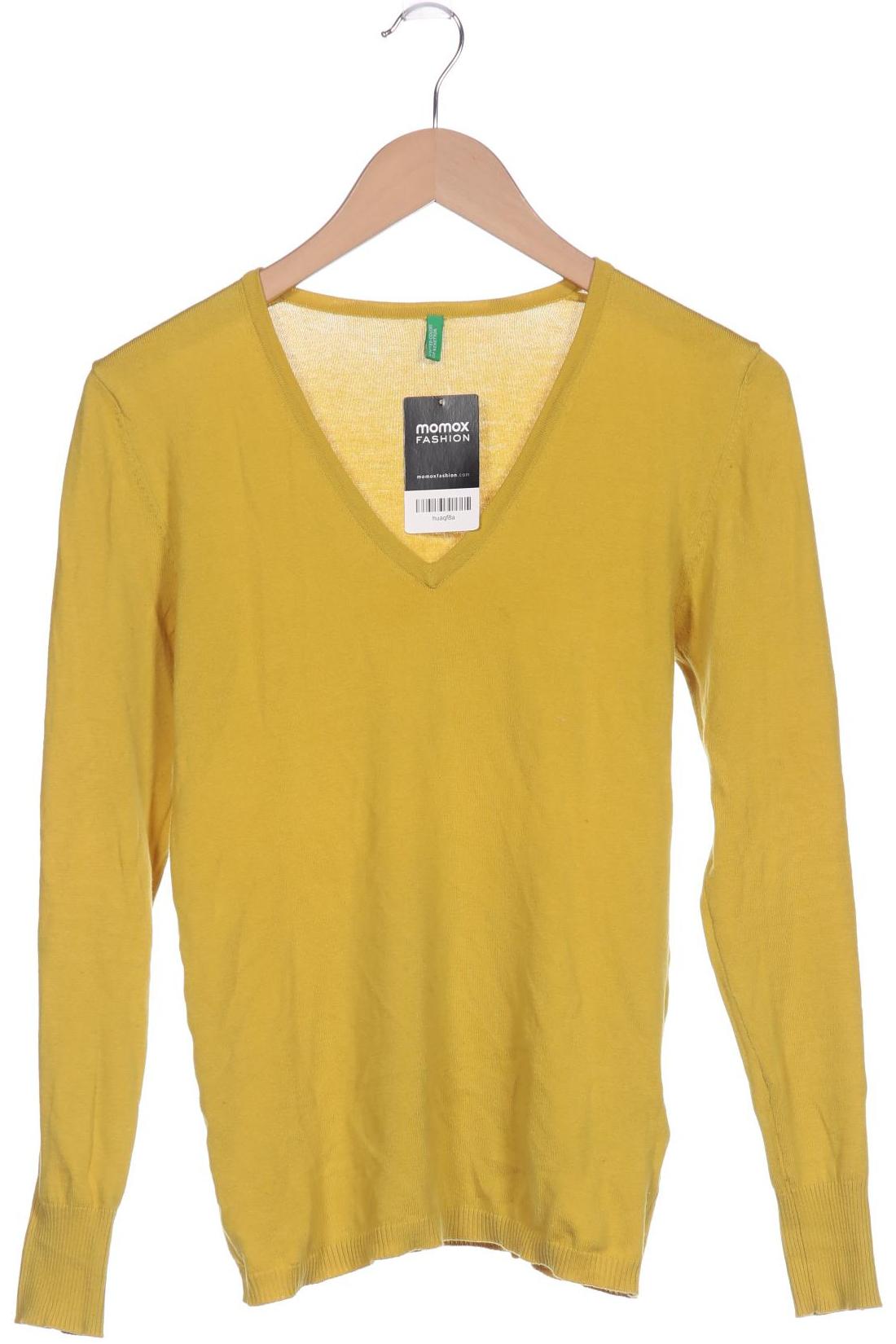 

United Colors OF Benetton Damen Pullover, gelb, Gr. 36