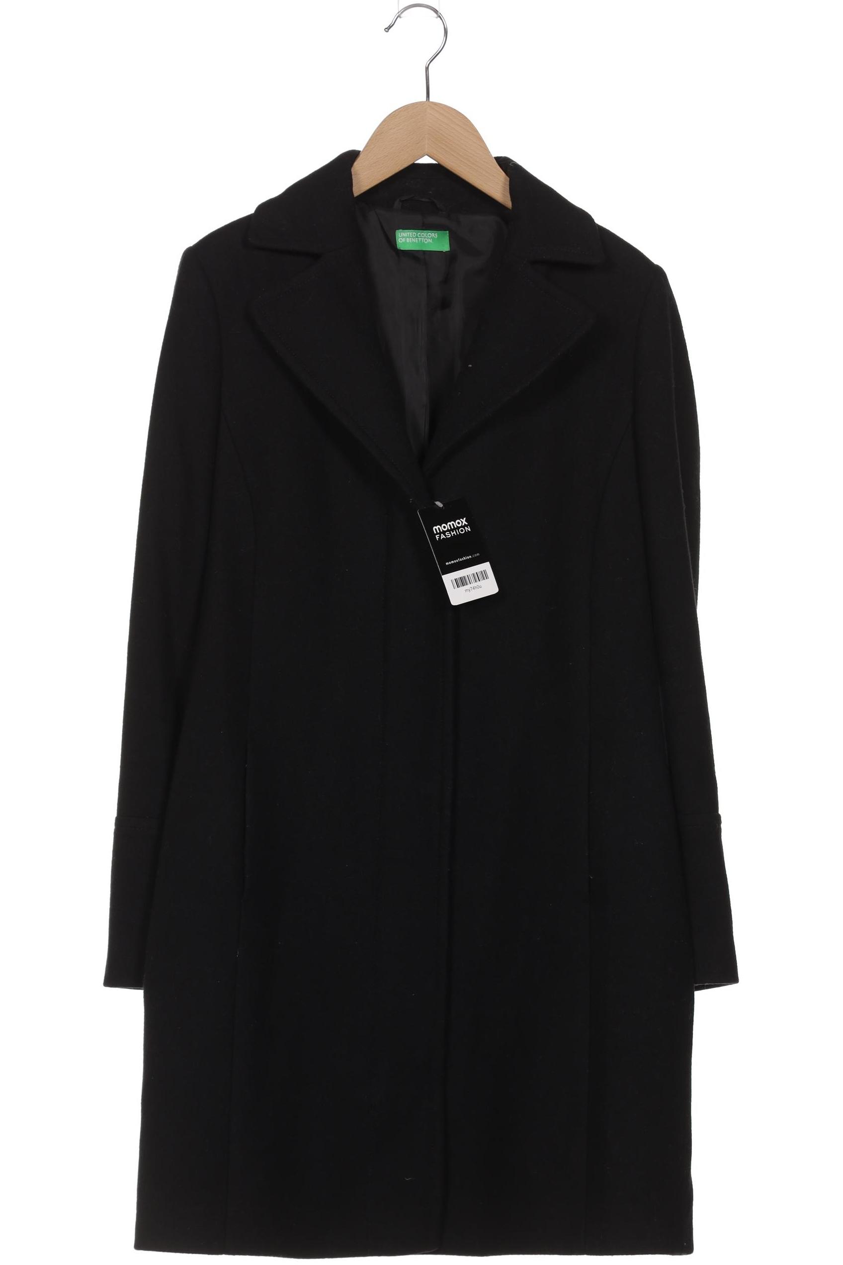

United Colors OF Benetton Damen Mantel, schwarz, Gr. 34