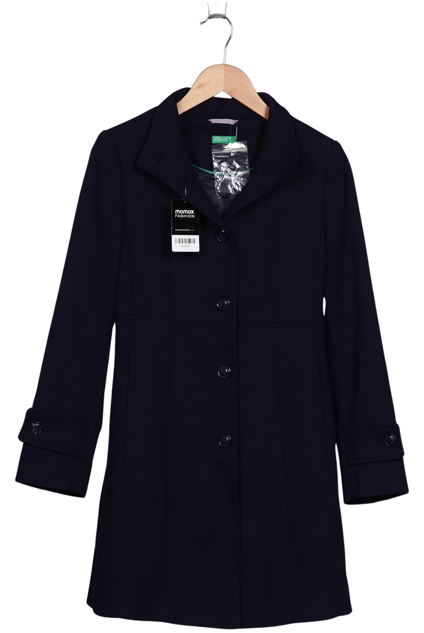 

United Colors OF Benetton Damen Mantel, marineblau, Gr. 34
